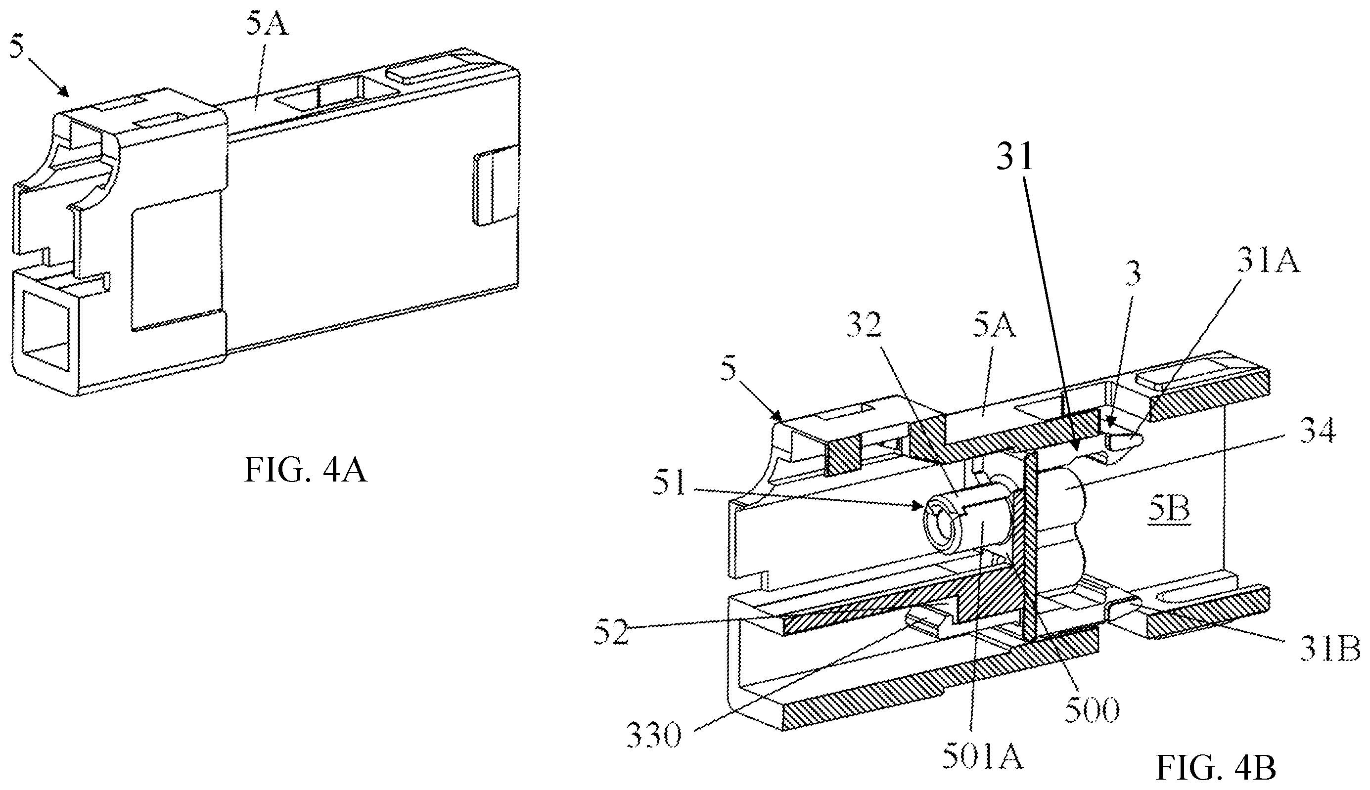 Patent US12504585 Figure 6 – Latch structure and optical receptacle thereof