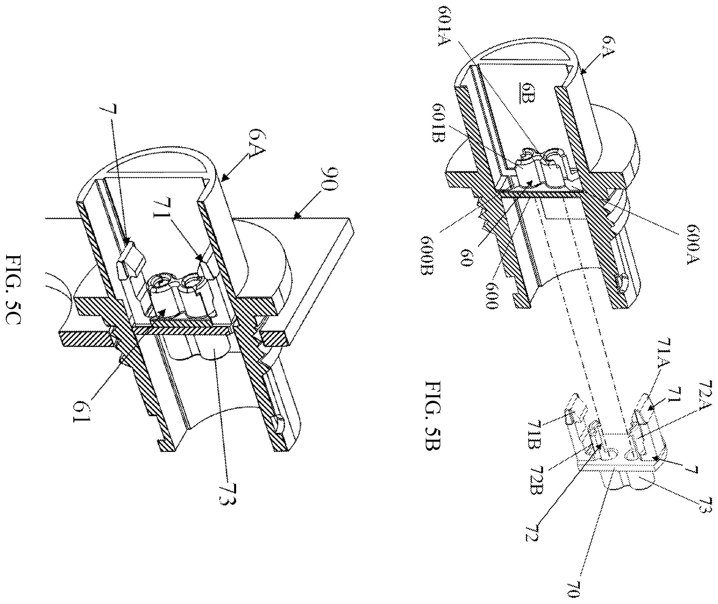 Patent US12504585 Figure 9 – Latch structure and optical receptacle thereof