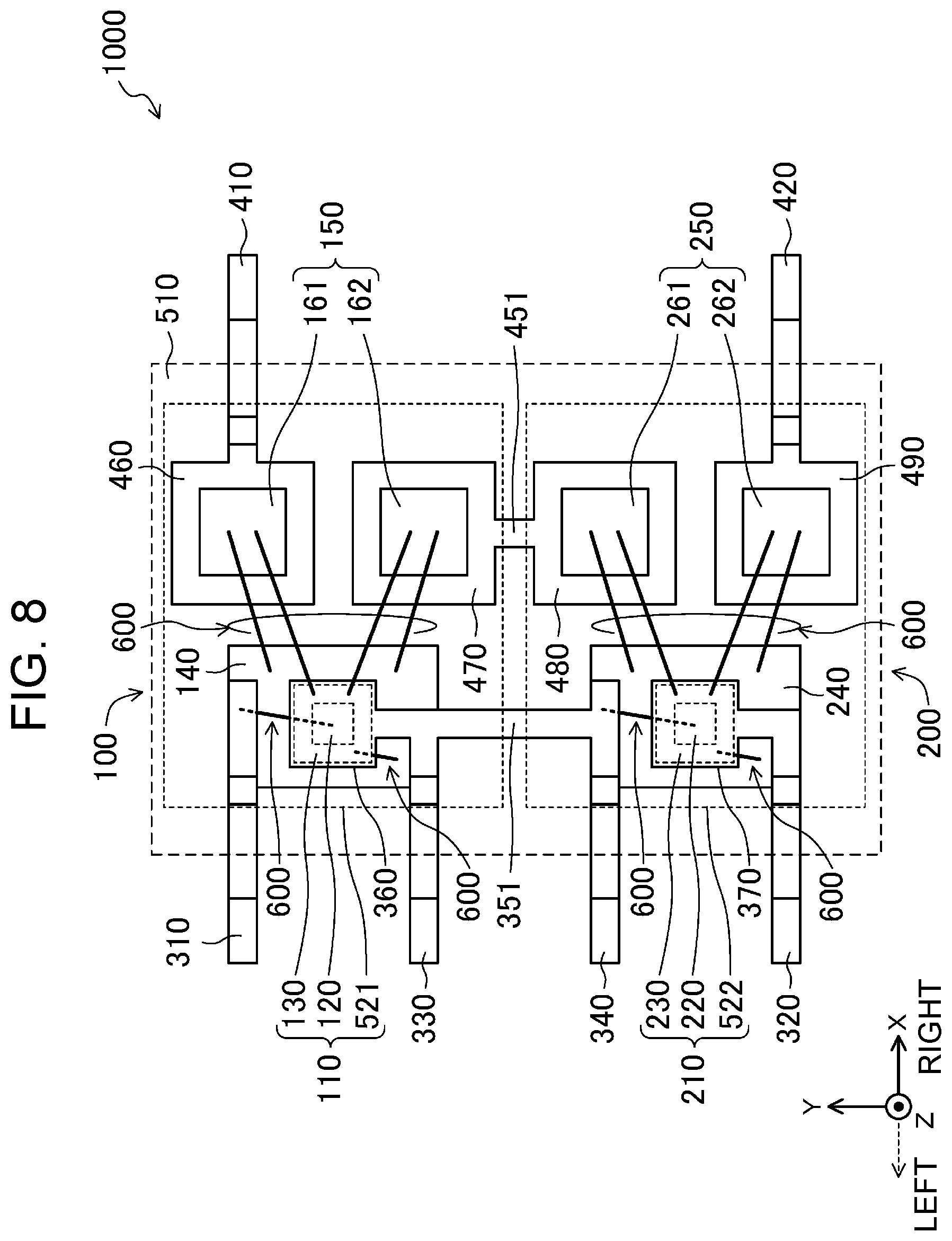 Patent US12504589 Figure 10 – Semiconductor relay module