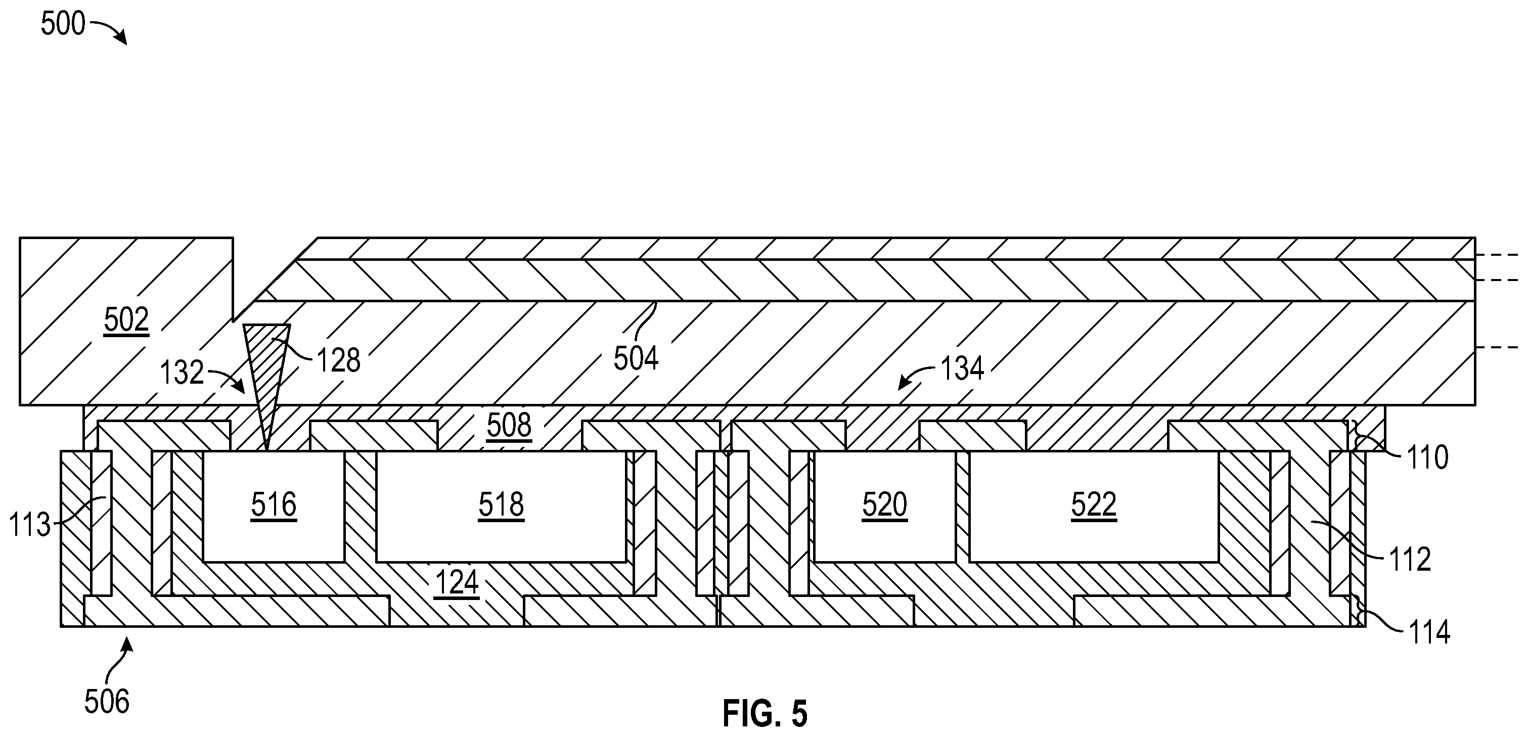 Patent US12504590 Figure 4 – Optical wafer-level package