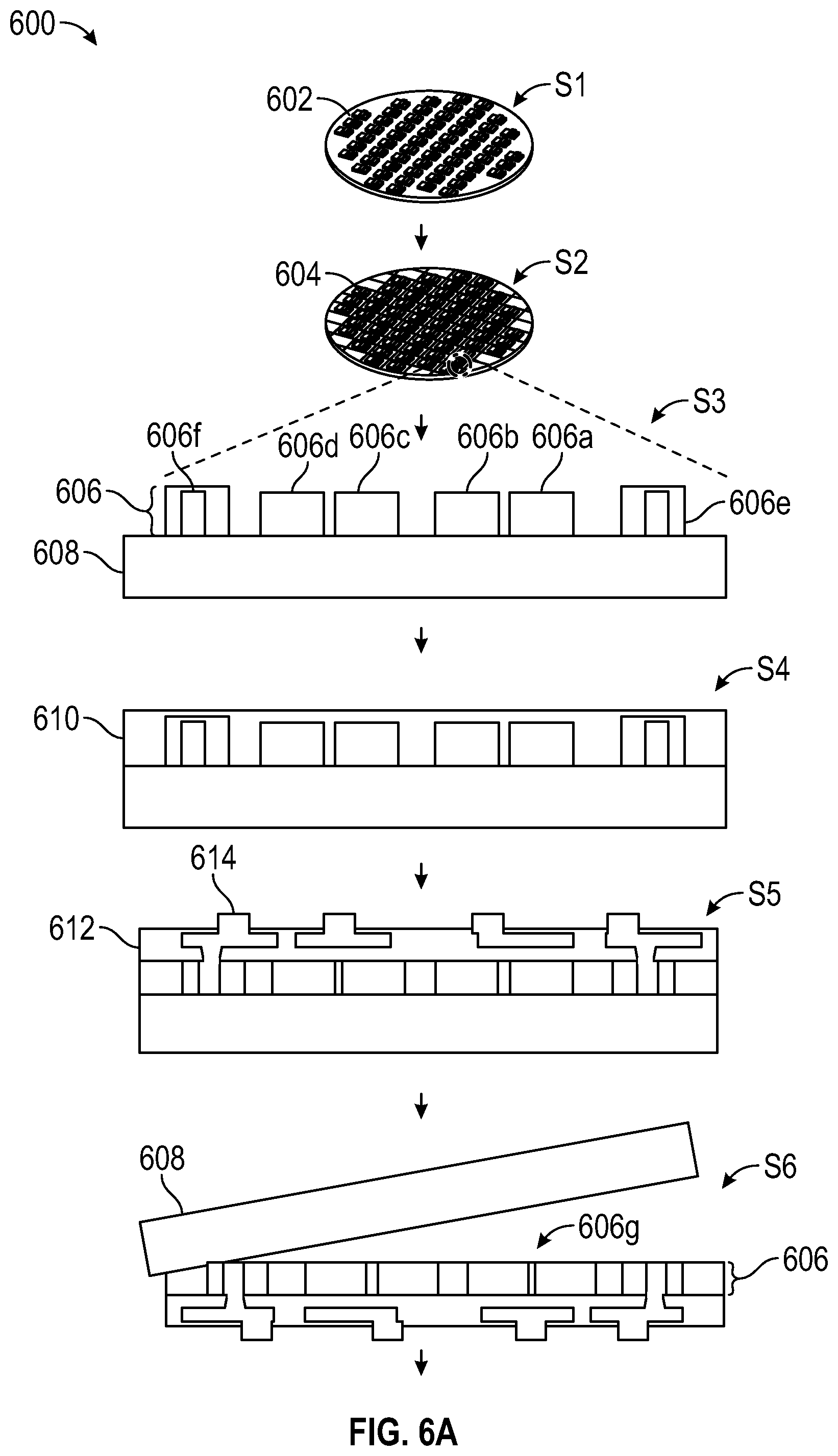 Patent US12504590 Figure 5 – Optical wafer-level package