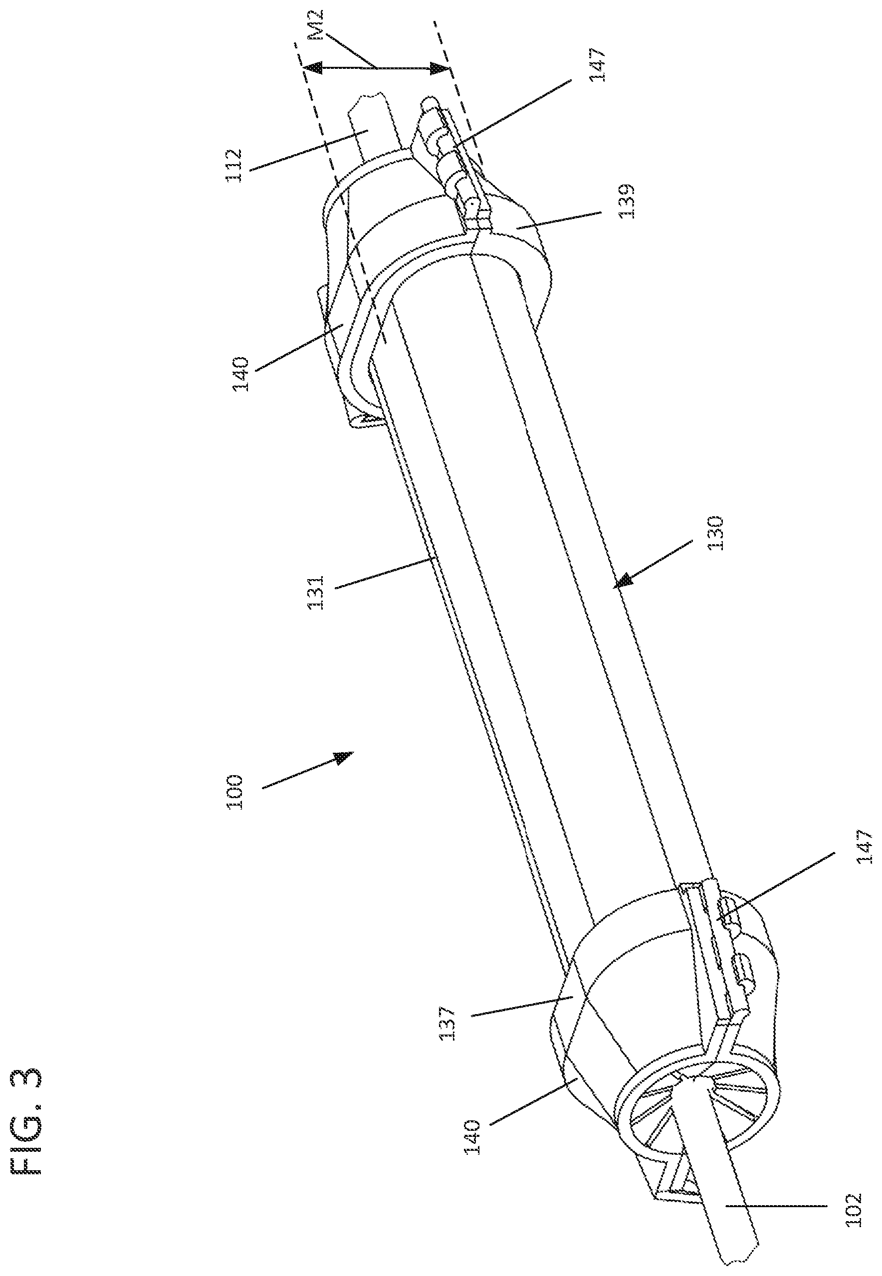 Patent US12504596 Figure 3 – Splice closure