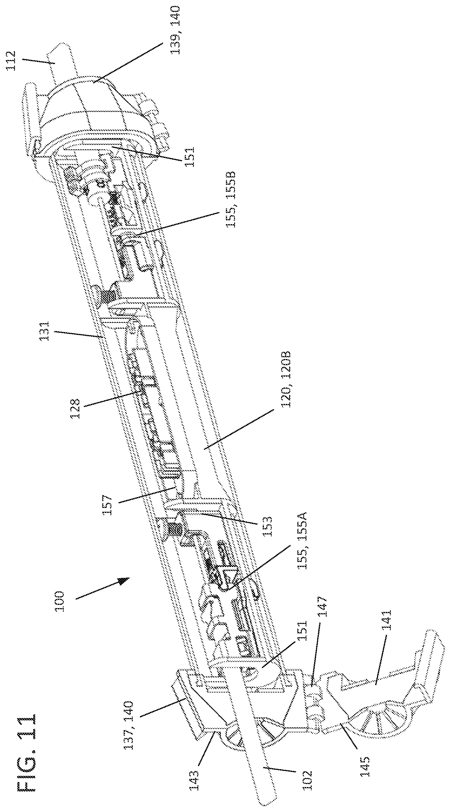 Patent US12504596 Figure 11 – Splice closure