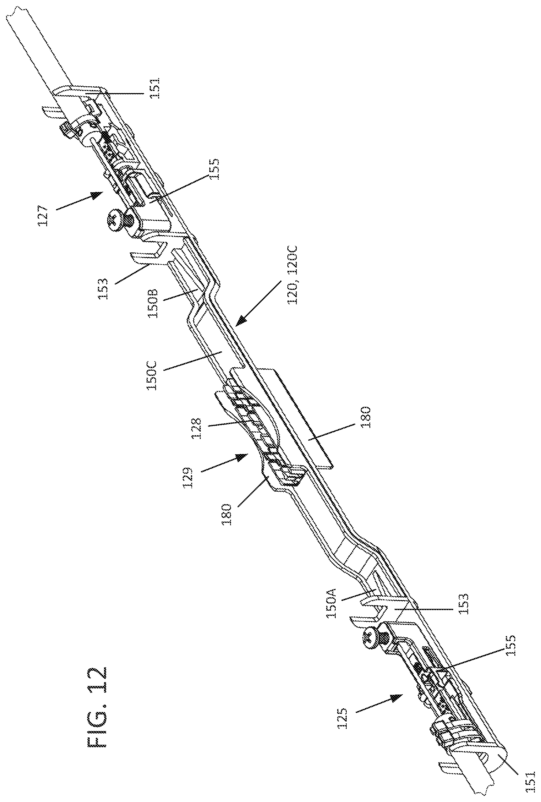Patent US12504596 Figure 12 – Splice closure