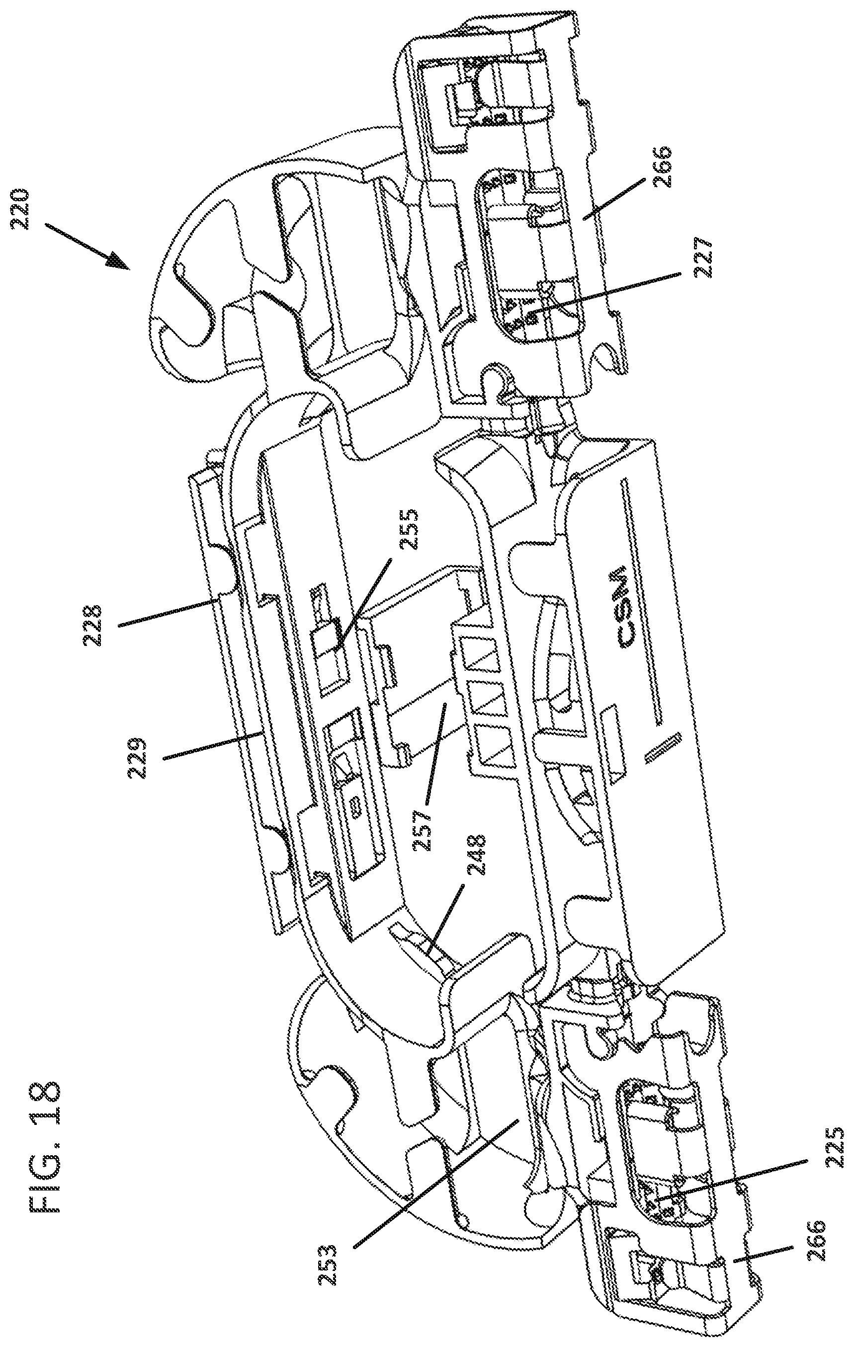 Patent US12504596 Figure 18 – Splice closure