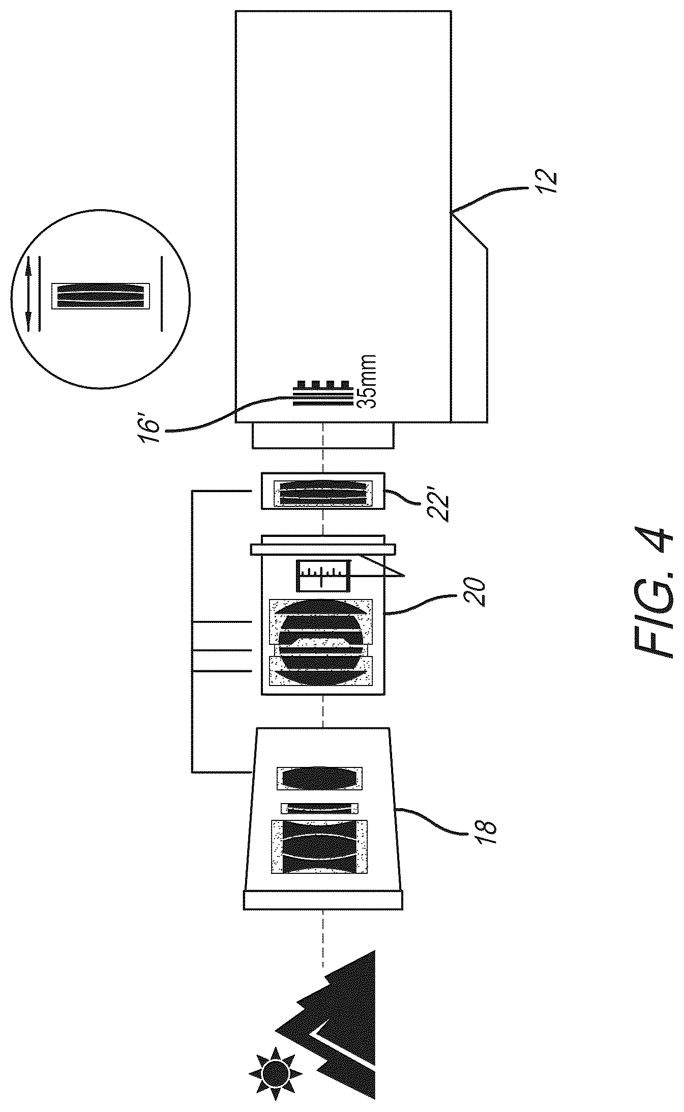 Patent US12504602 Figure 4 – Modular lens system for motion picture camera applications