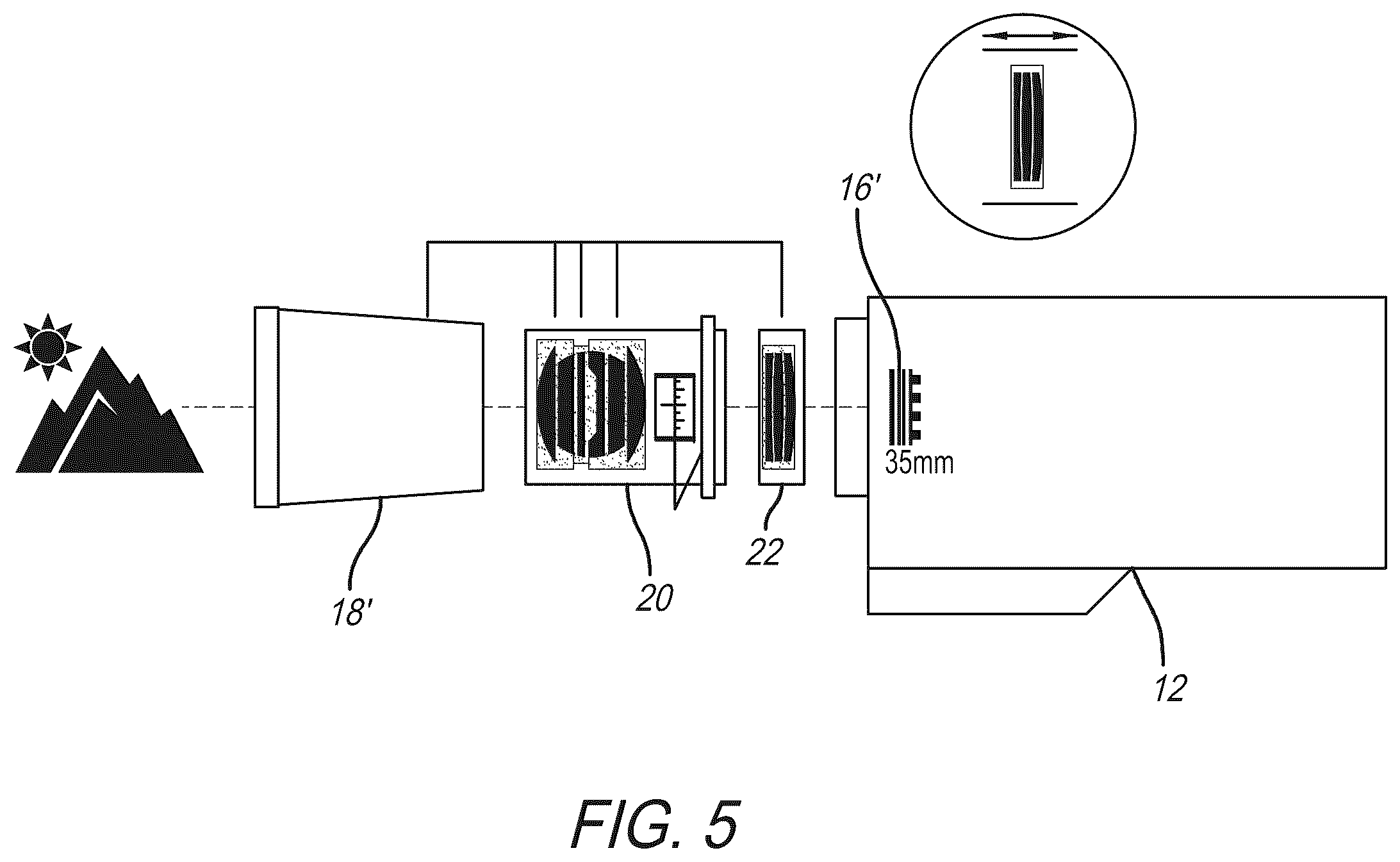 Patent US12504602 Figure 5 – Modular lens system for motion picture camera applications