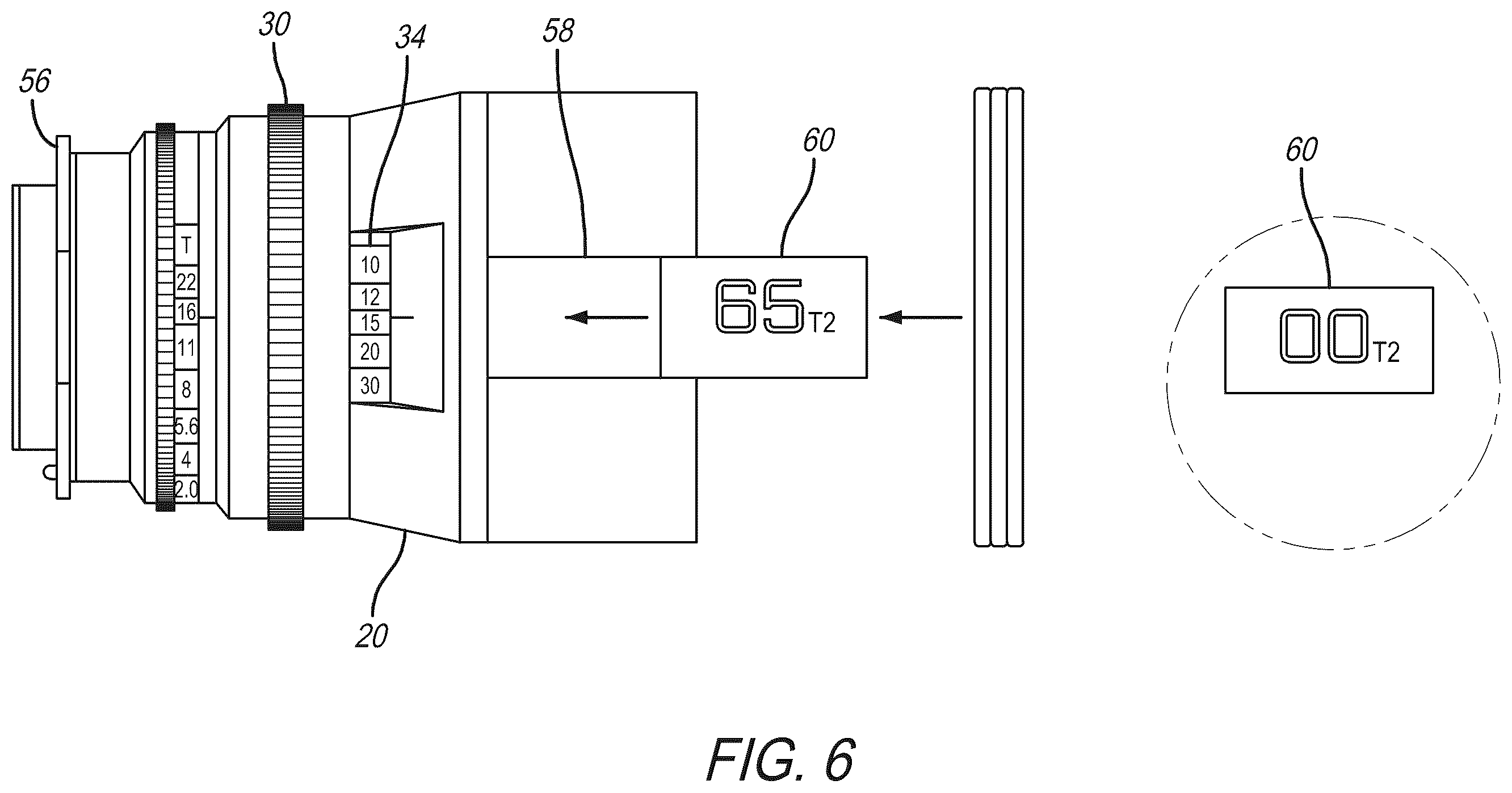 Patent US12504602 Figure 6 – Modular lens system for motion picture camera applications