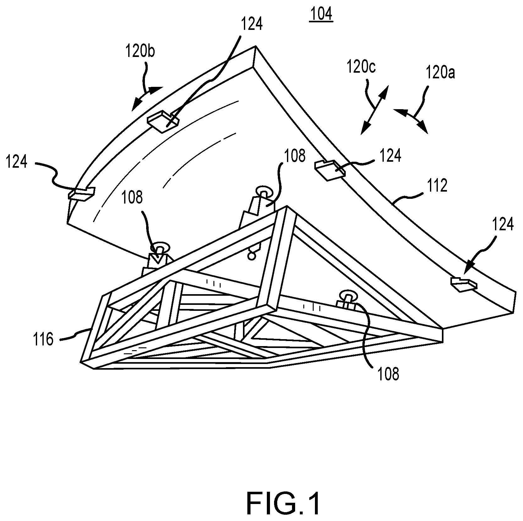 Patent US12504603 Figure 1 – Actuator and method for precise positioning
