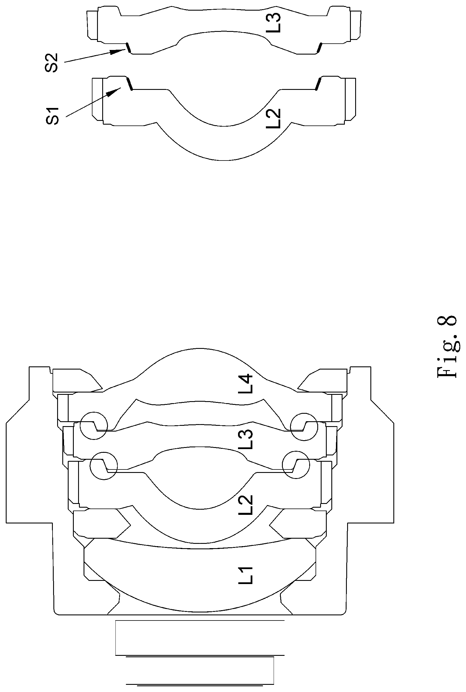 Patent US12504605 Figure 14 – Lens system, projection apparatus, detecting module and electronic device