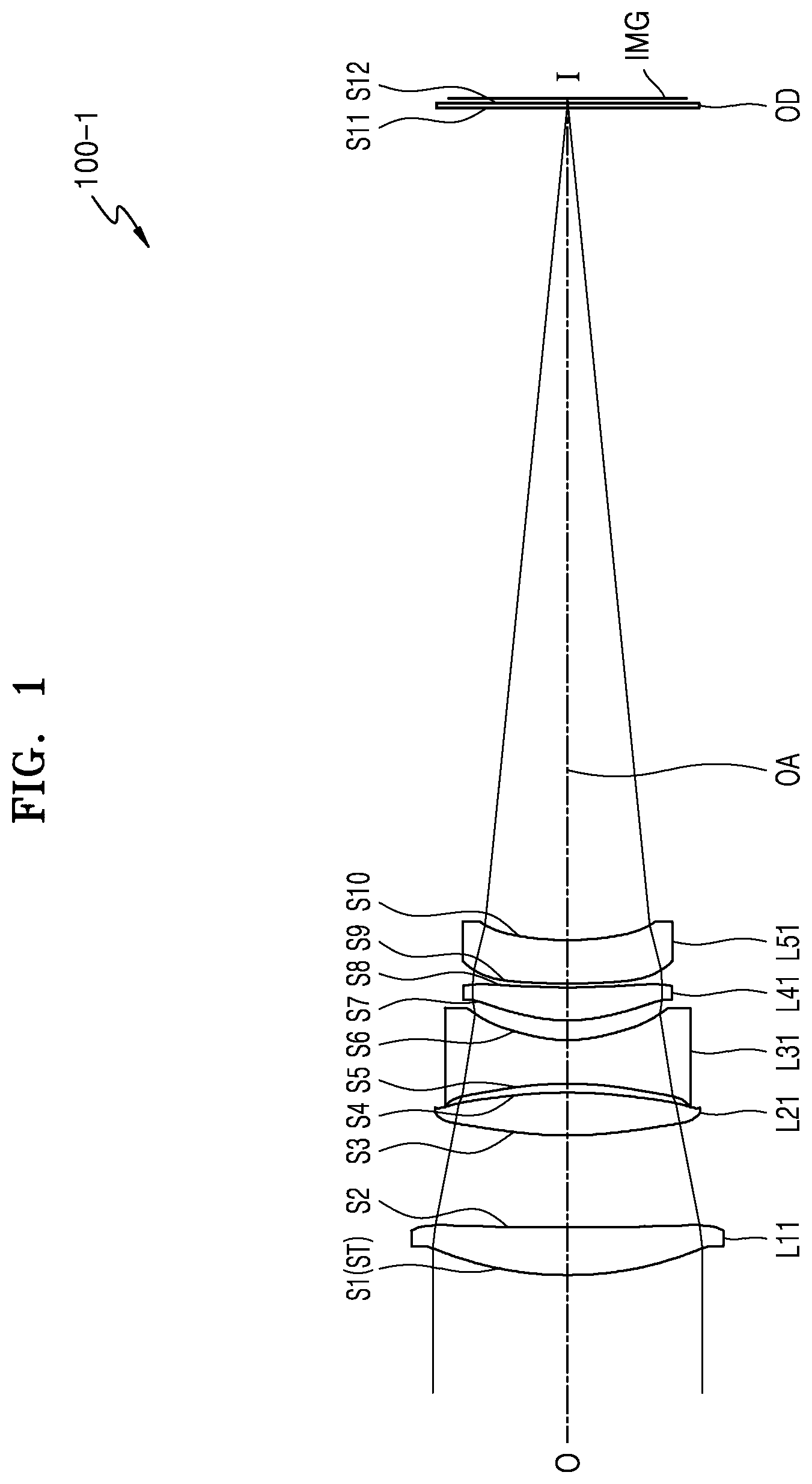 Patent US12504606 Figure 1 – Lens assembly and electronic apparatus including the same