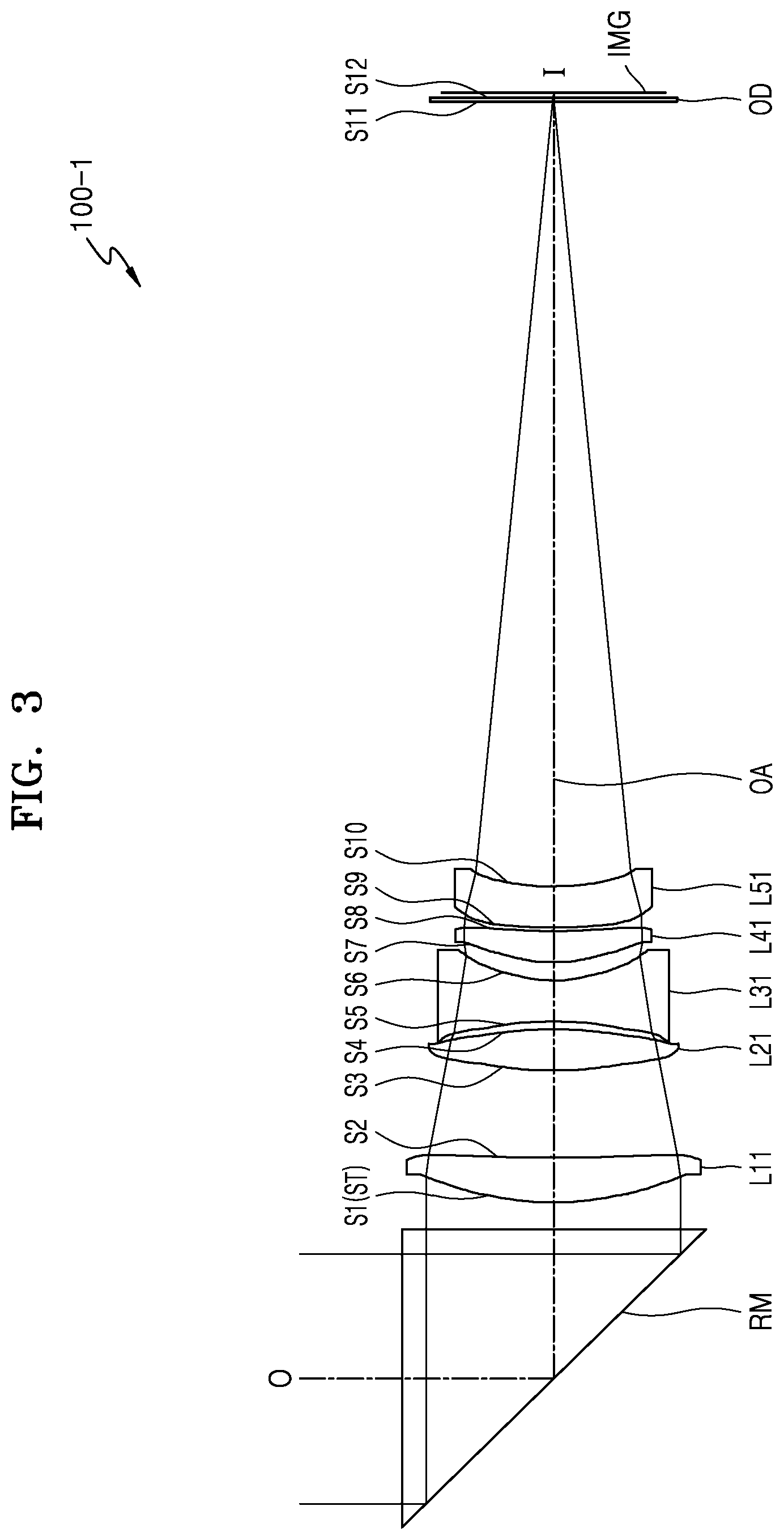 Patent US12504606 Figure 3 – Lens assembly and electronic apparatus including the same