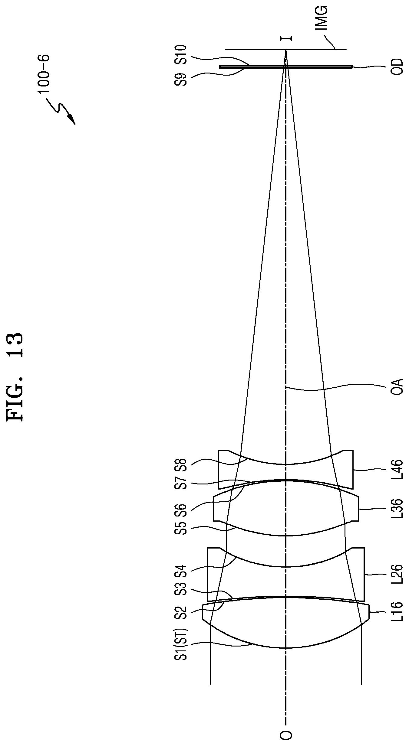Patent US12504606 Figure 13 – Lens assembly and electronic apparatus including the same