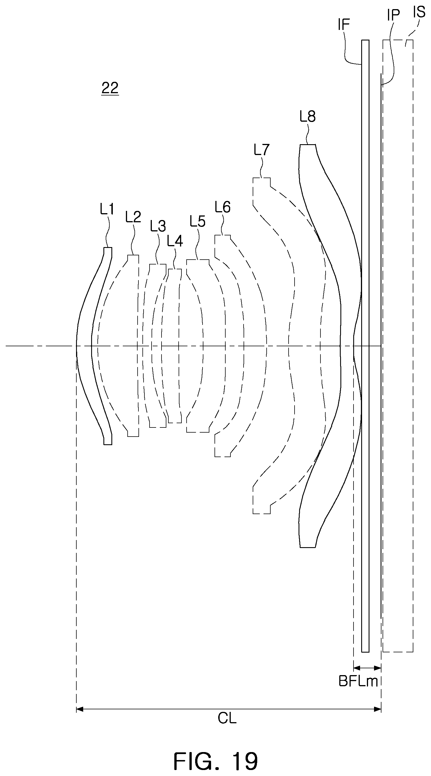 Patent US12504607 Figure 18 – Imaging lens system