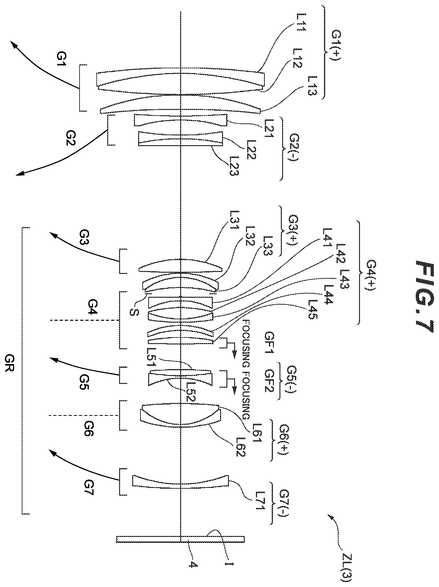 Patent US12504610 Figure 15 – Zoom optical system, optical apparatus and method for manufacturing the zoom optical system