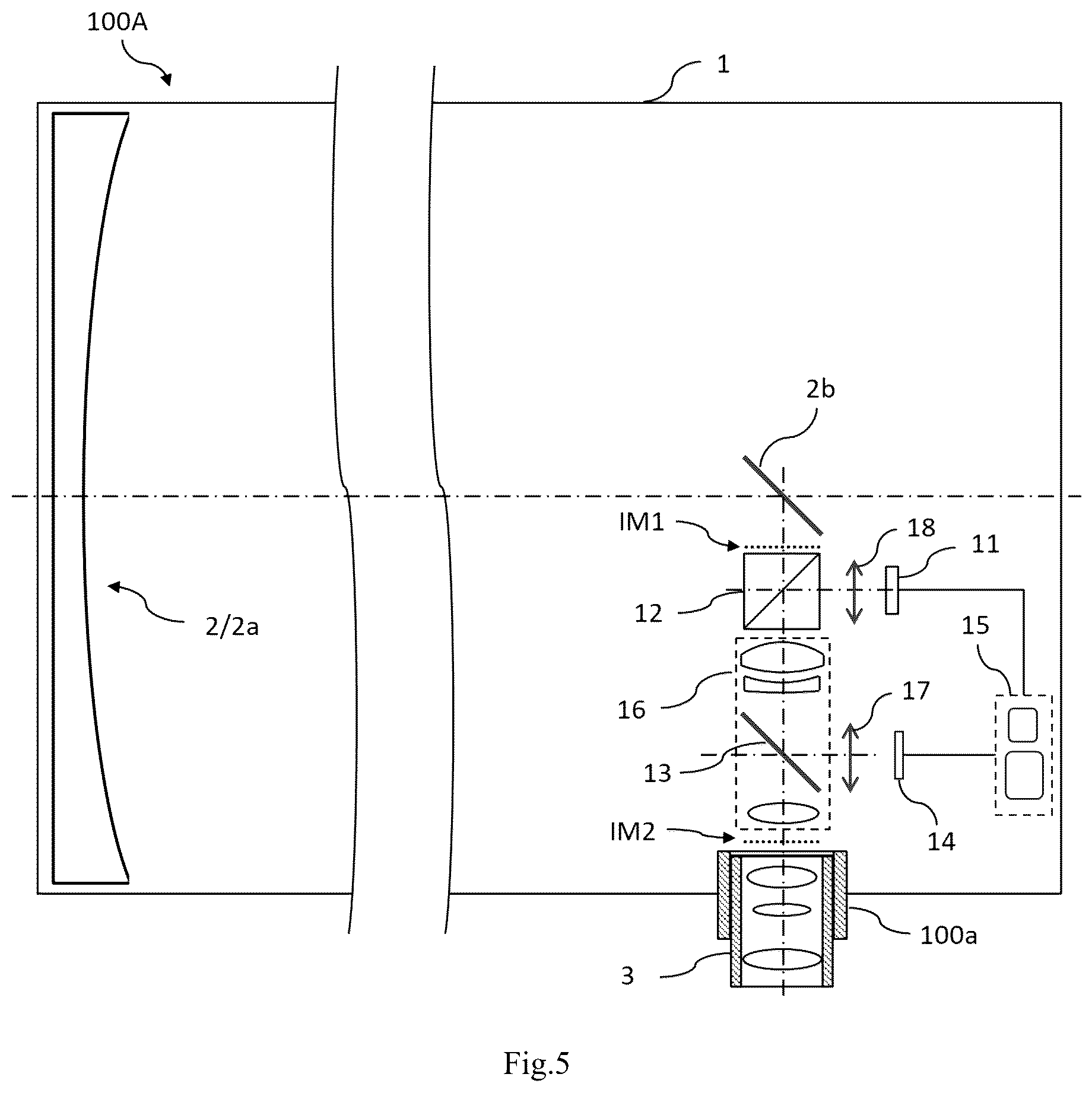 Patent US12504619 Figure 5 – Telescope, and electronic eyepiece and eyepiece adapter for the same