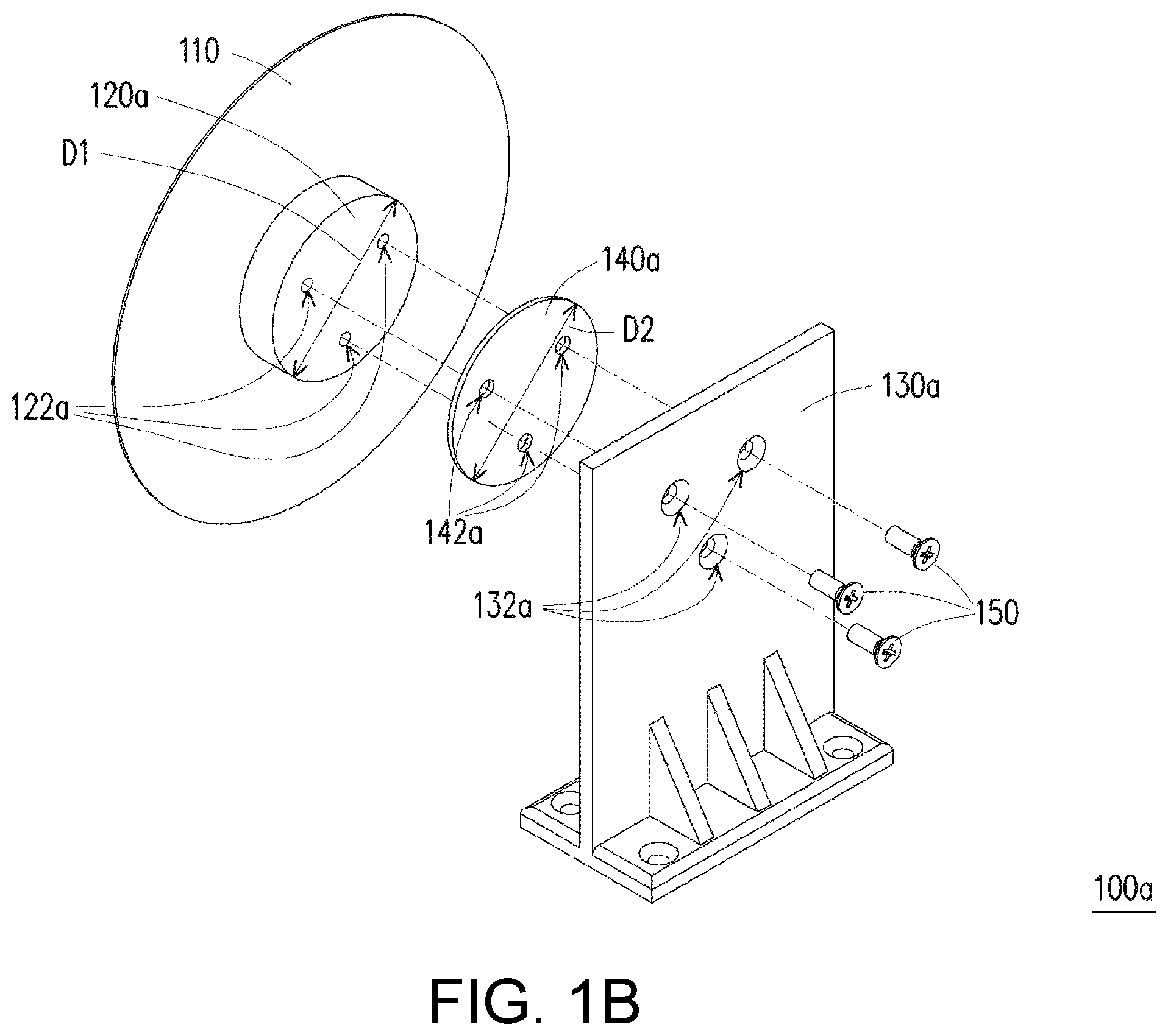Patent US12504621 Figure 2 – Wheel of projector having damper