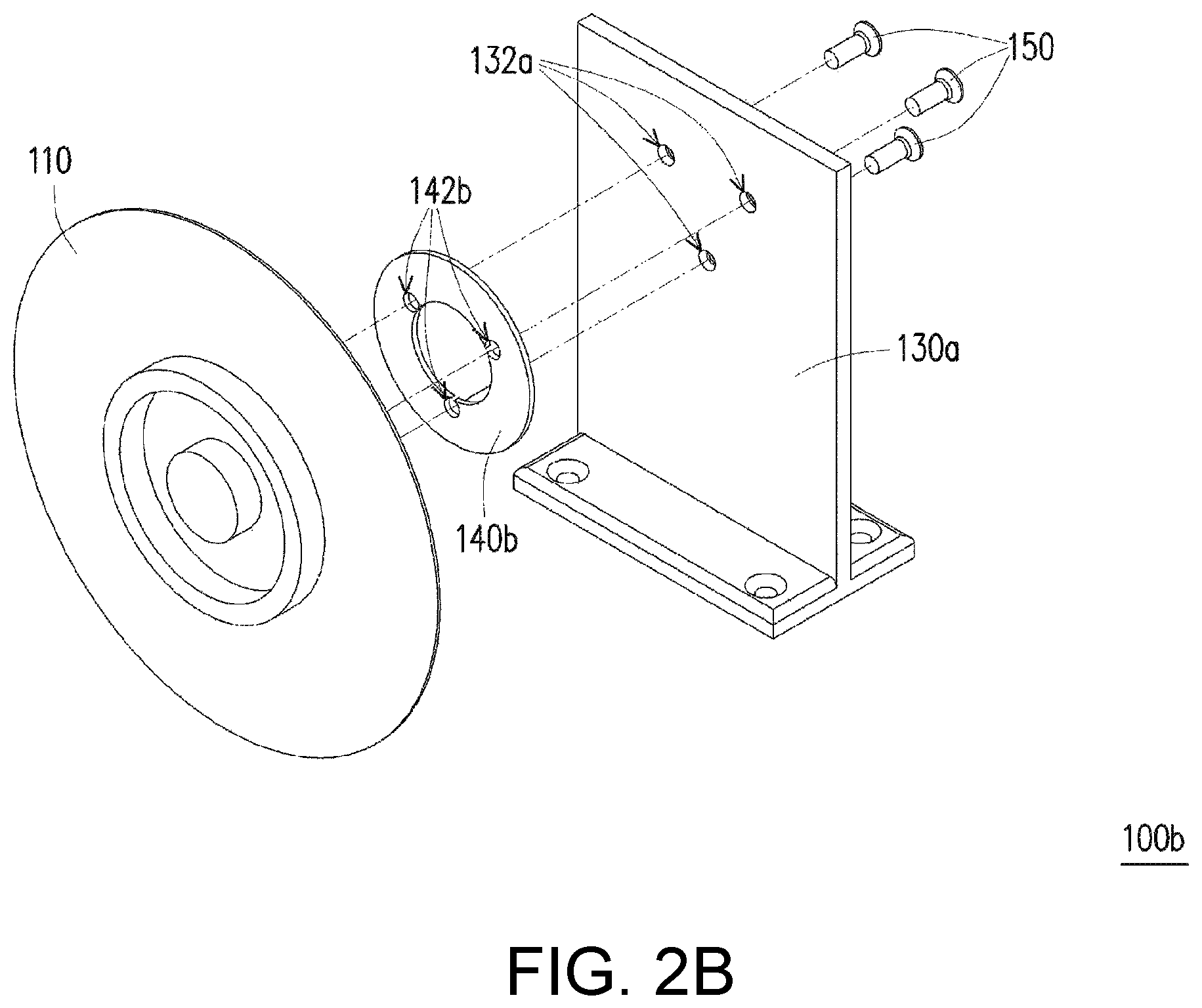 Patent US12504621 Figure 6 – Wheel of projector having damper