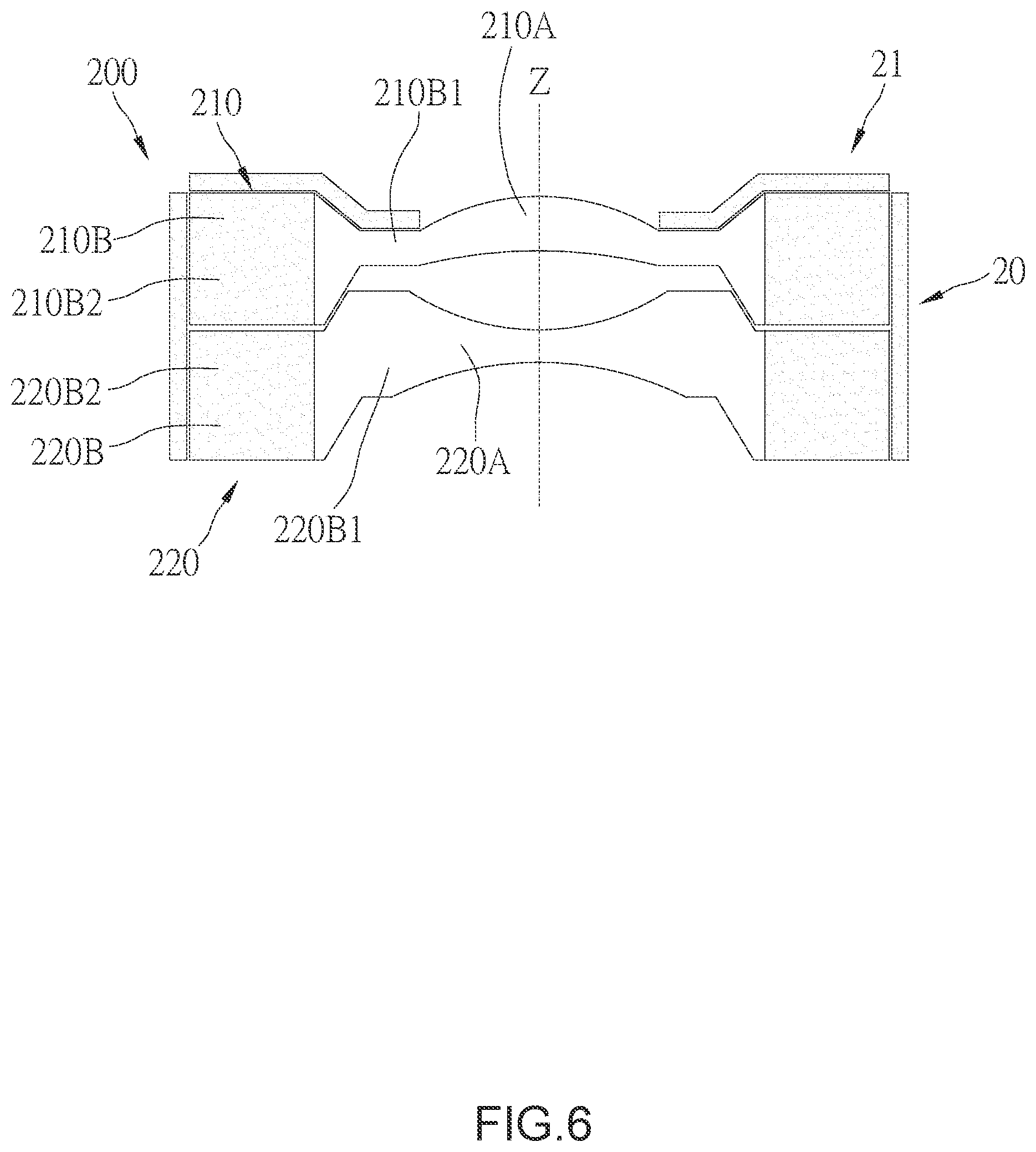 Patent US12504624 Figure 6 – Optical lens