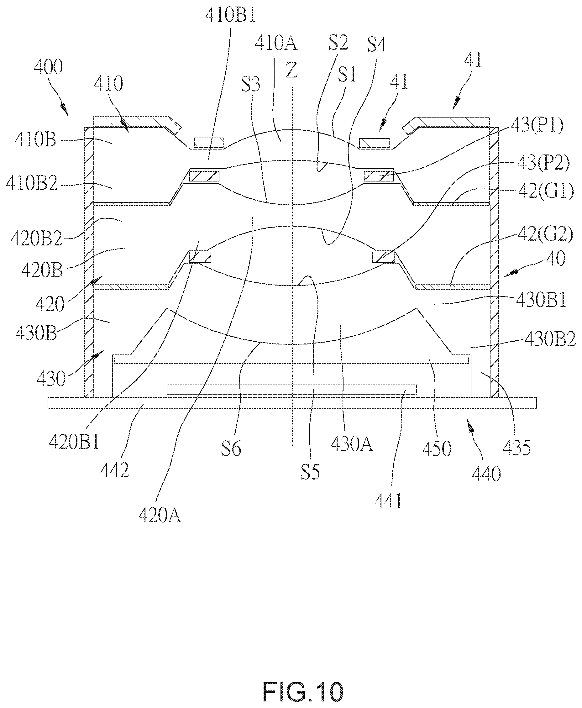 Patent US12504624 Figure 10 – Optical lens