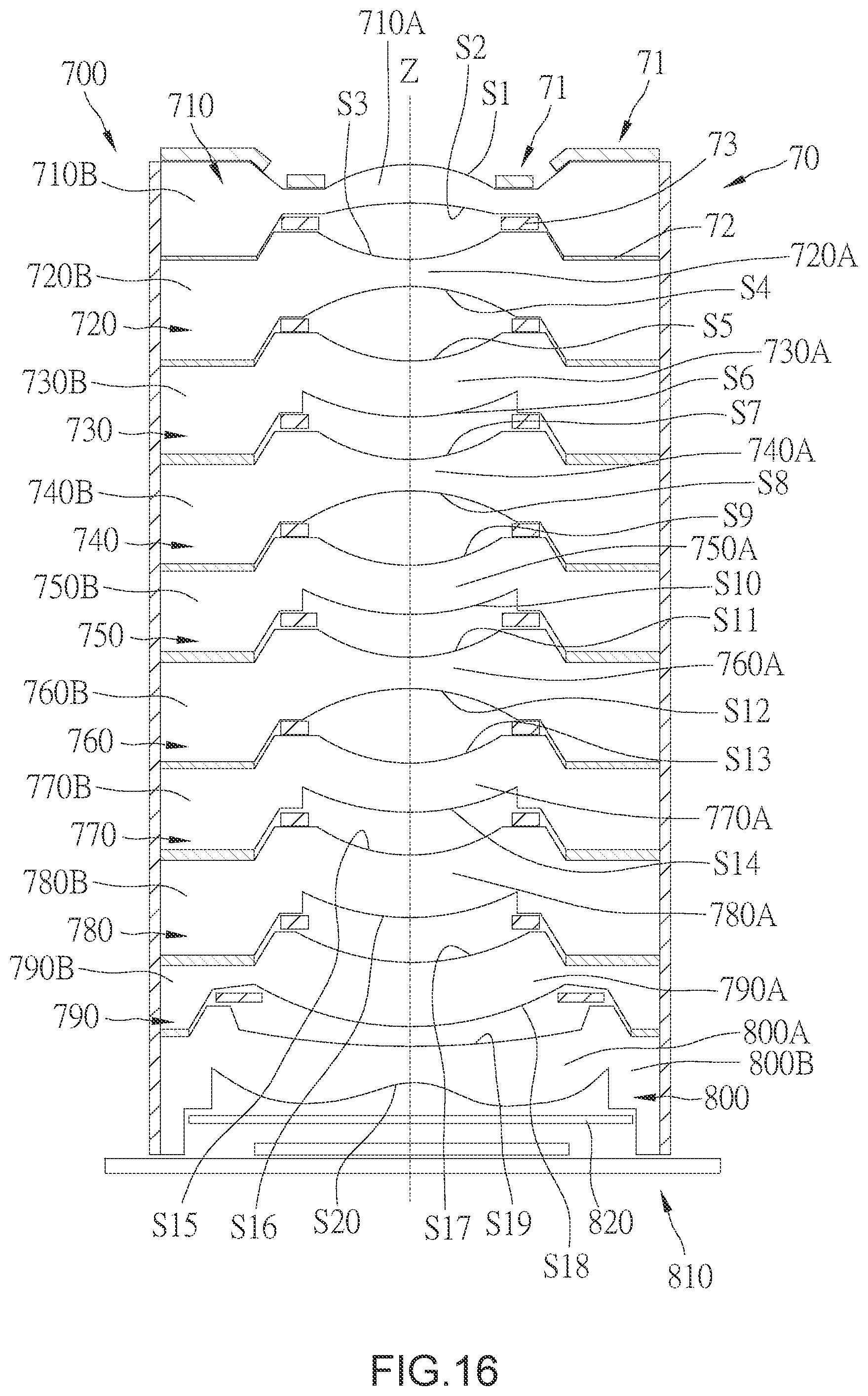 Patent US12504624 Figure 16 – Optical lens