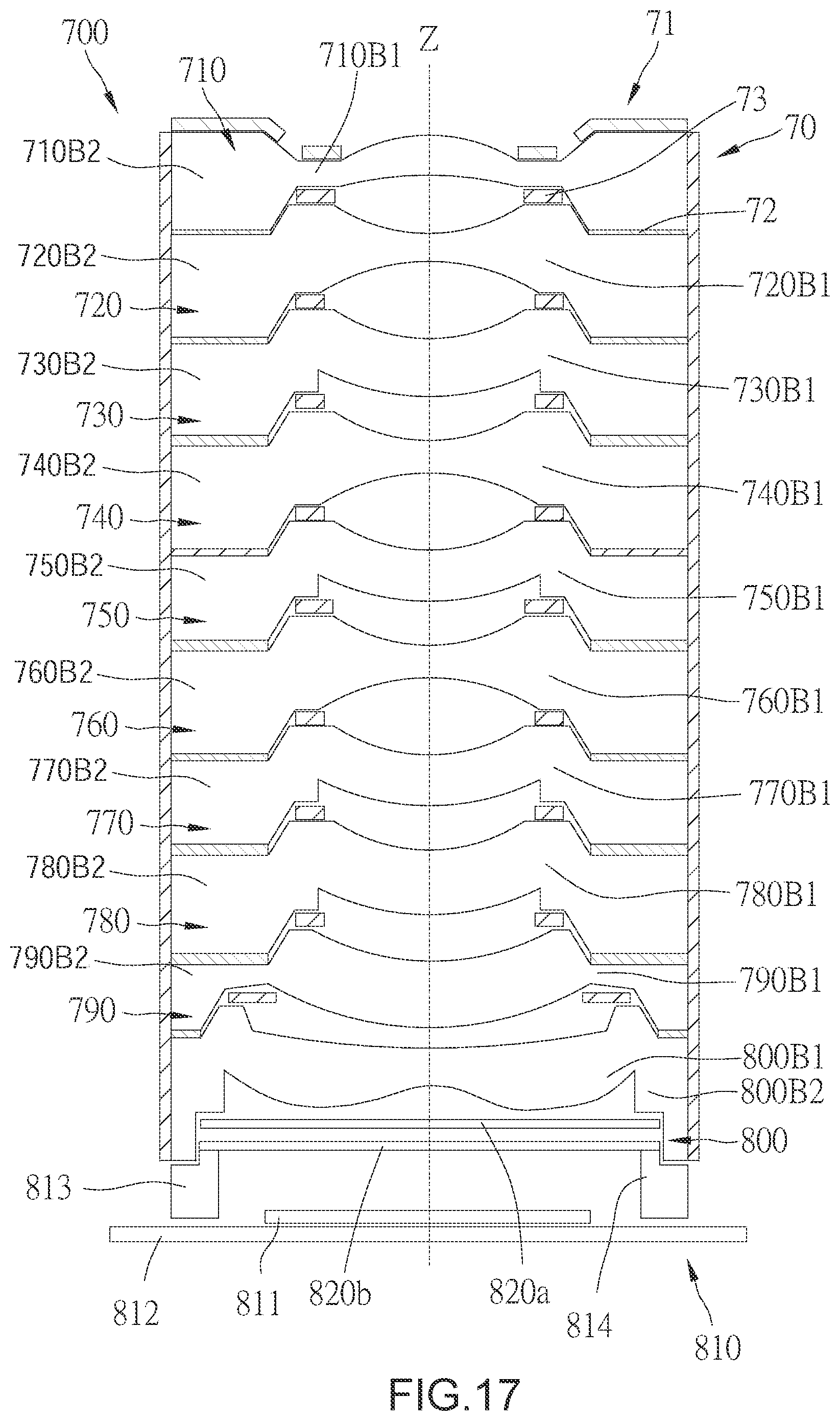 Patent US12504624 Figure 17 – Optical lens