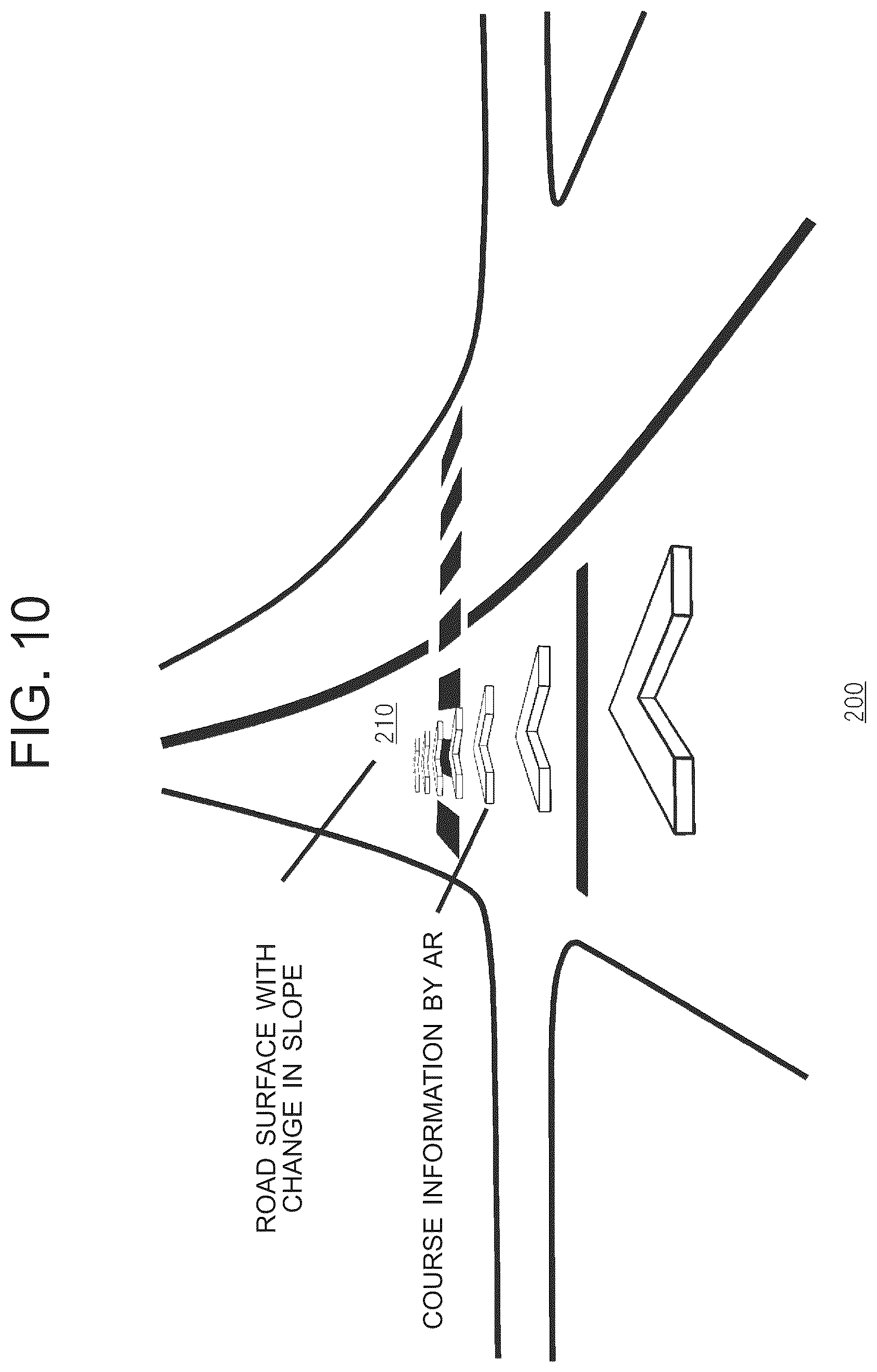 Patent US12504627 Figure 10 – Head-up display
