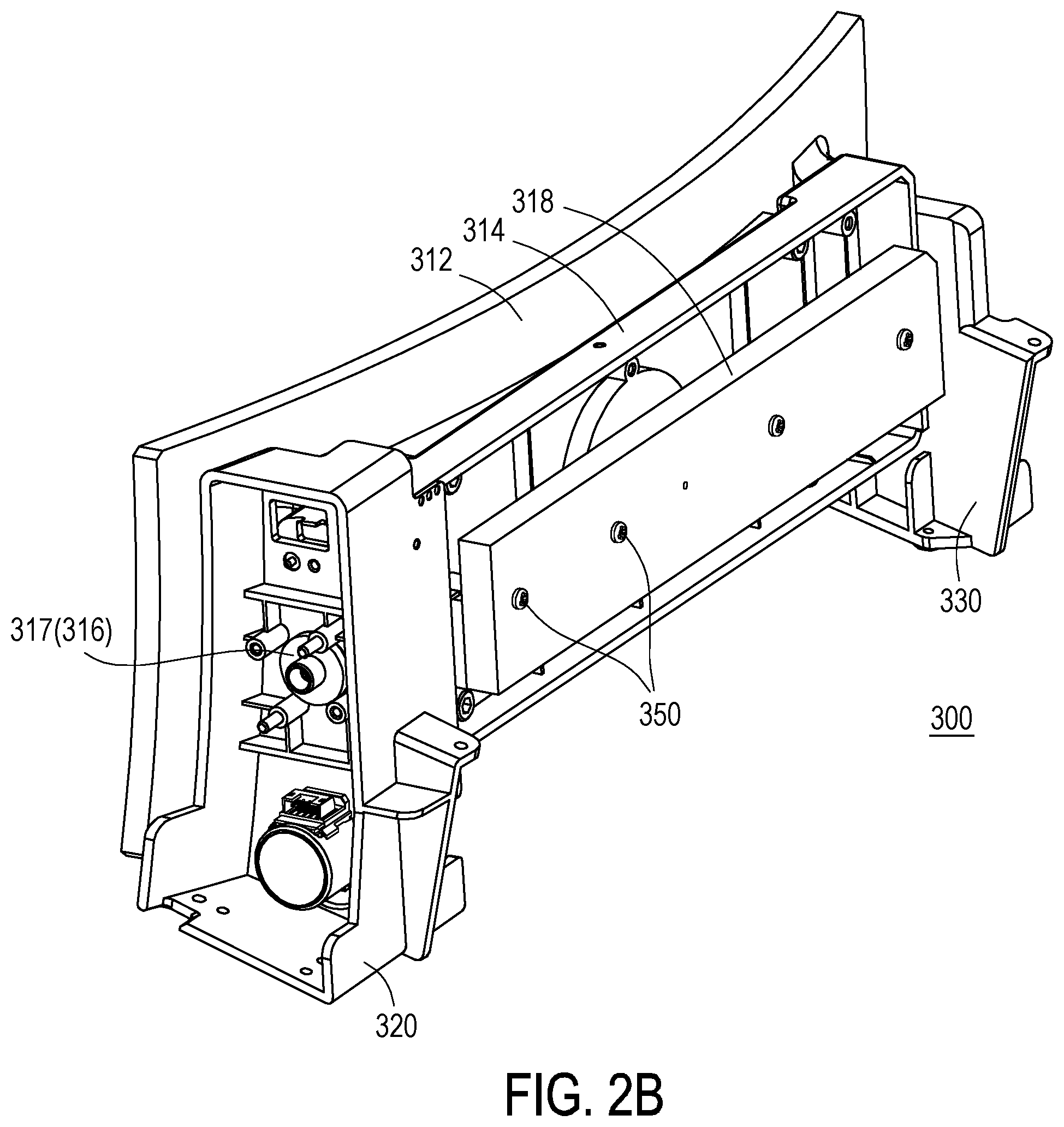 Patent US12504628 Figure 4 – Rotary structure module and head-up display device