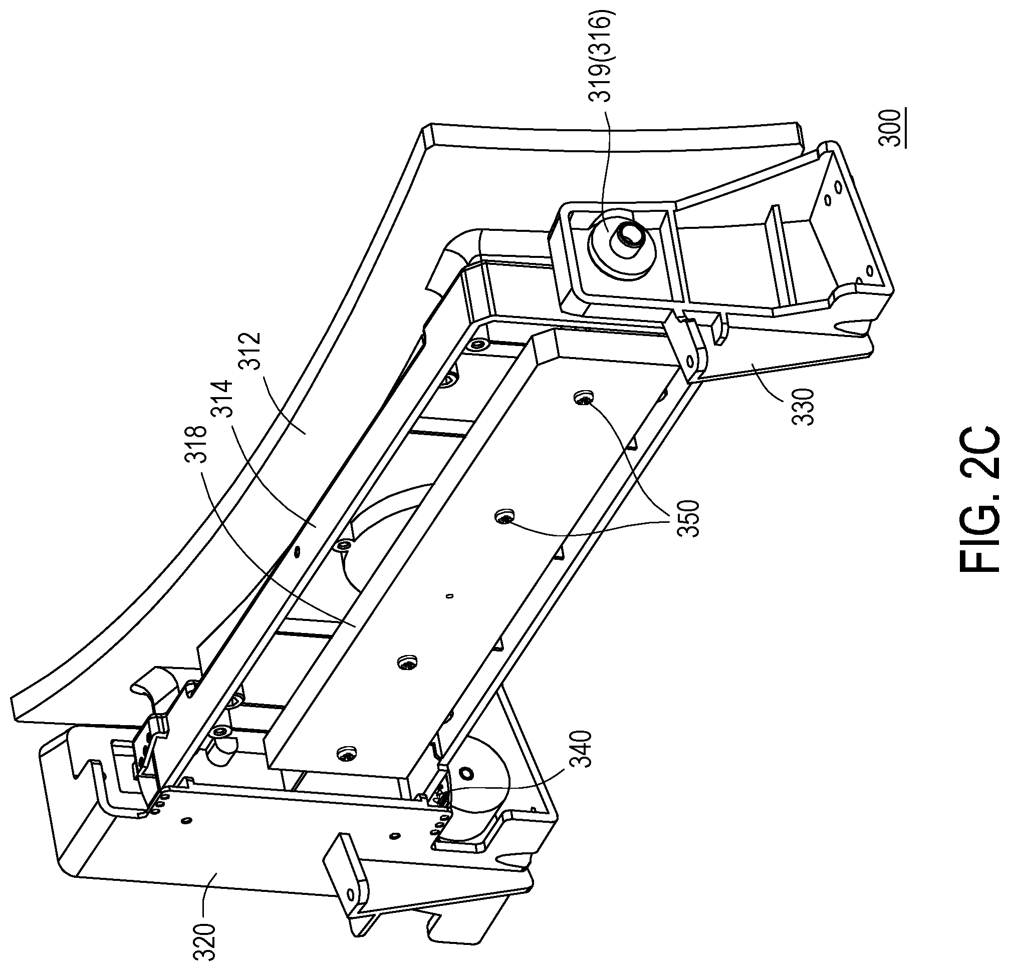 Patent US12504628 Figure 5 – Rotary structure module and head-up display device