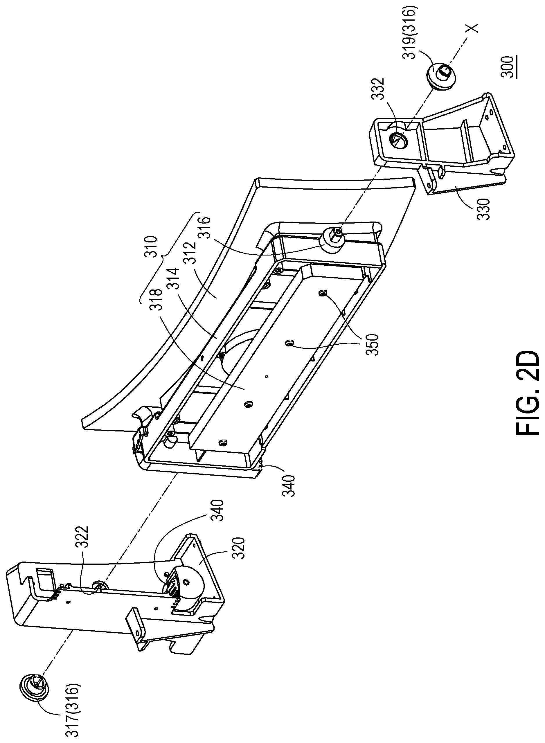 Patent US12504628 Figure 6 – Rotary structure module and head-up display device