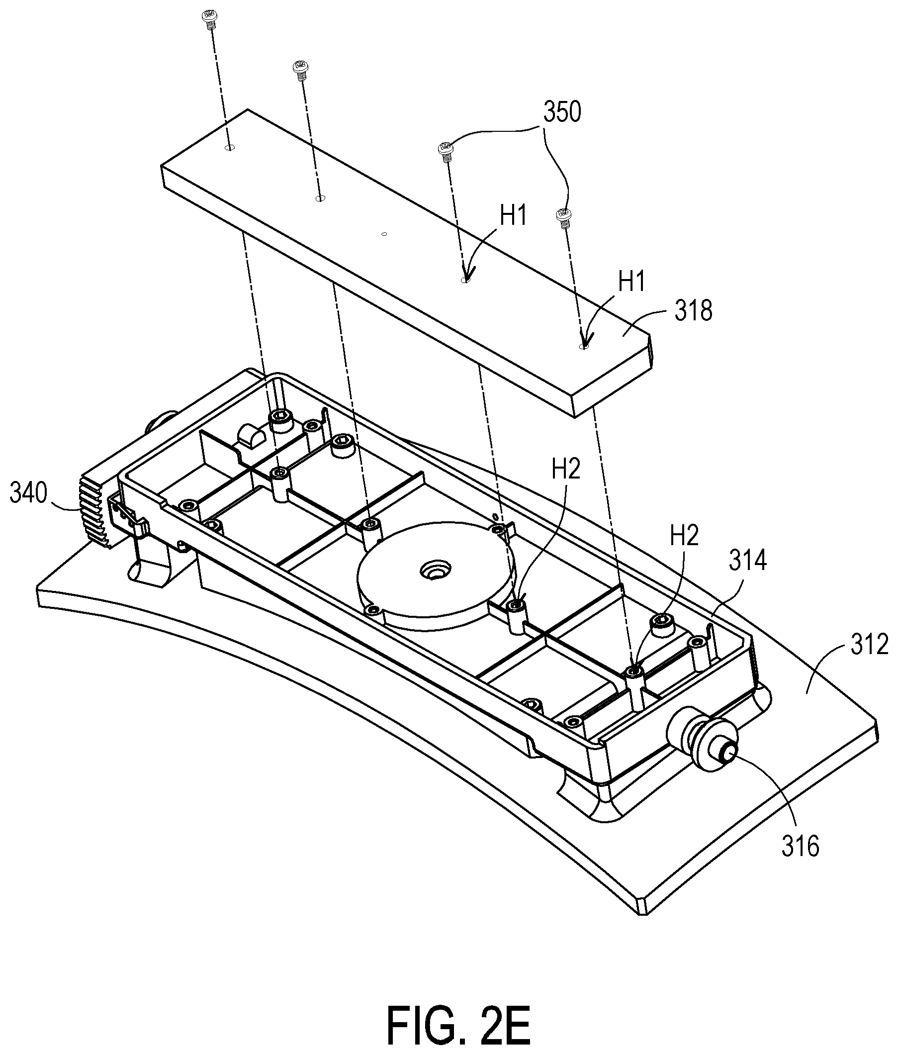 Patent US12504628 Figure 7 – Rotary structure module and head-up display device