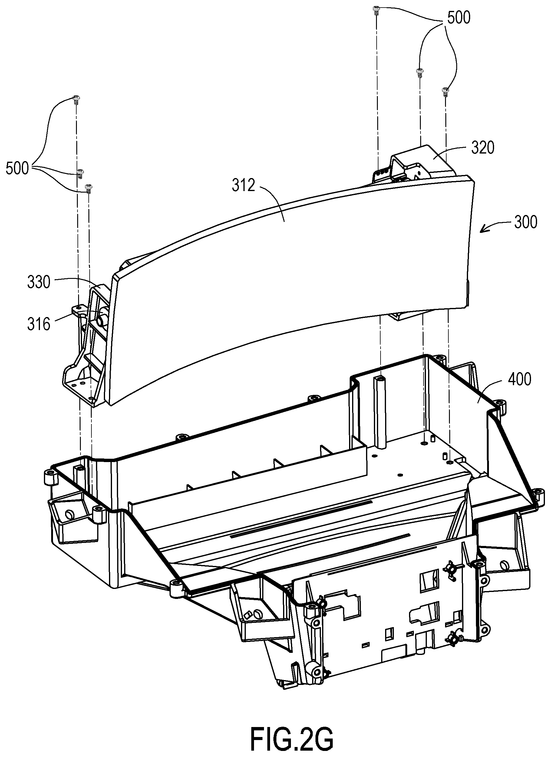 Patent US12504628 Figure 9 – Rotary structure module and head-up display device