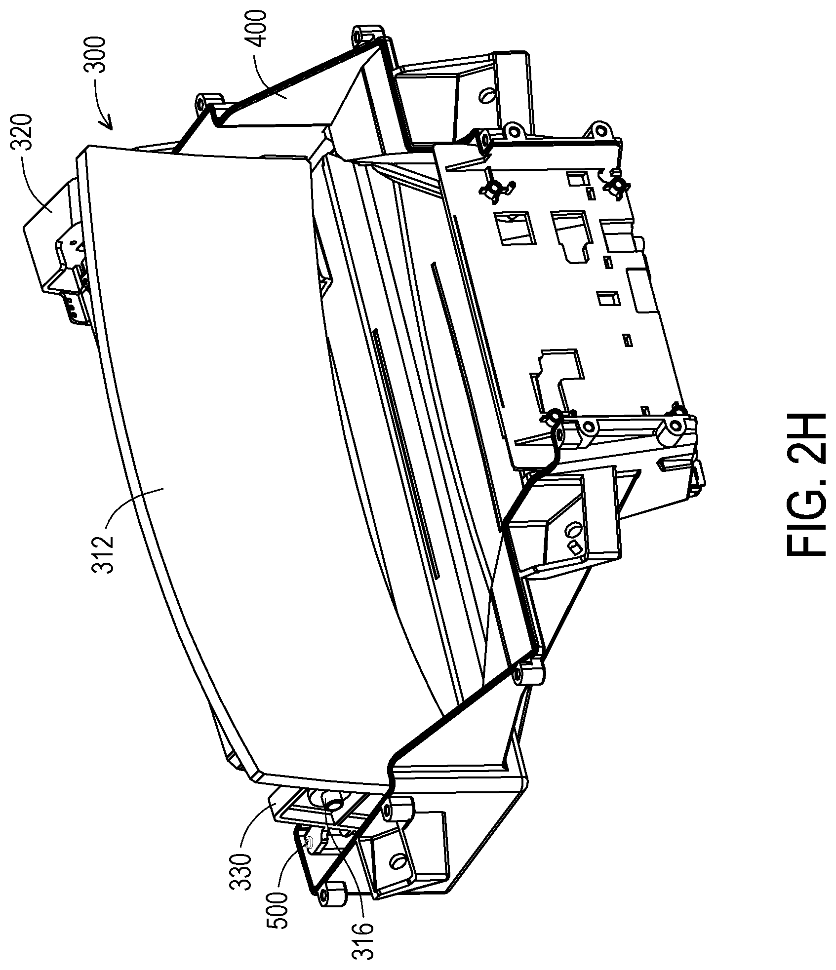 Patent US12504628 Figure 10 – Rotary structure module and head-up display device