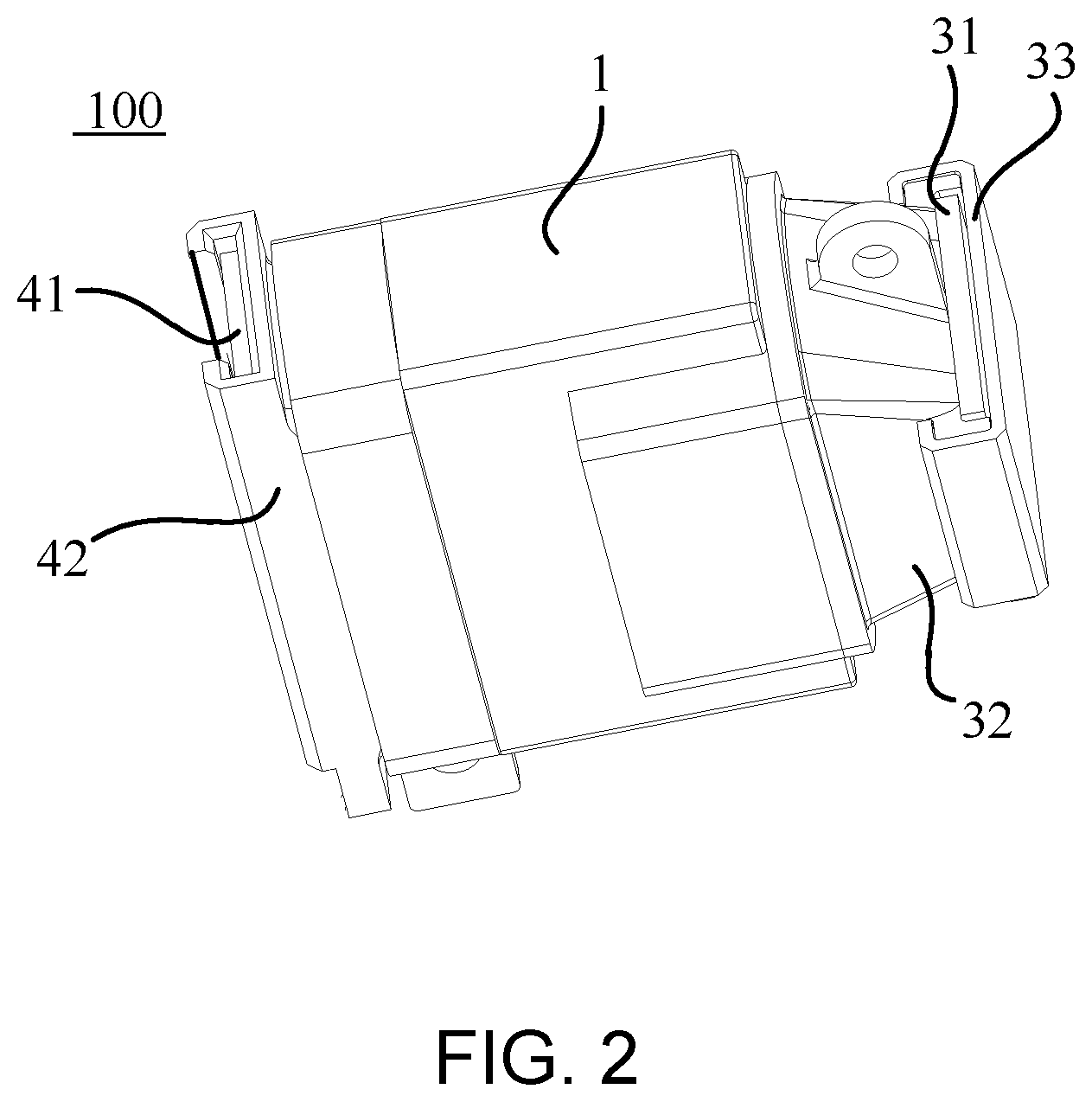 Patent US12504629 Figure 2 – Optical module, electronic device, and glasses