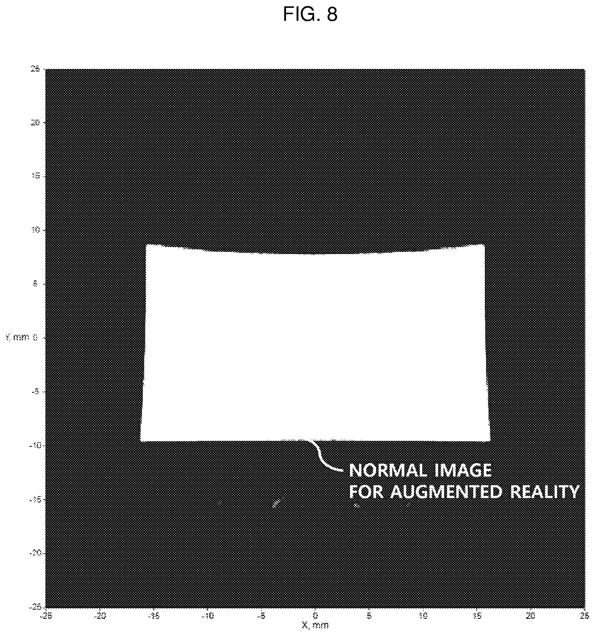 Patent US12504630 Figure 8 – Compact optical device for augmented reality using total internal reflection