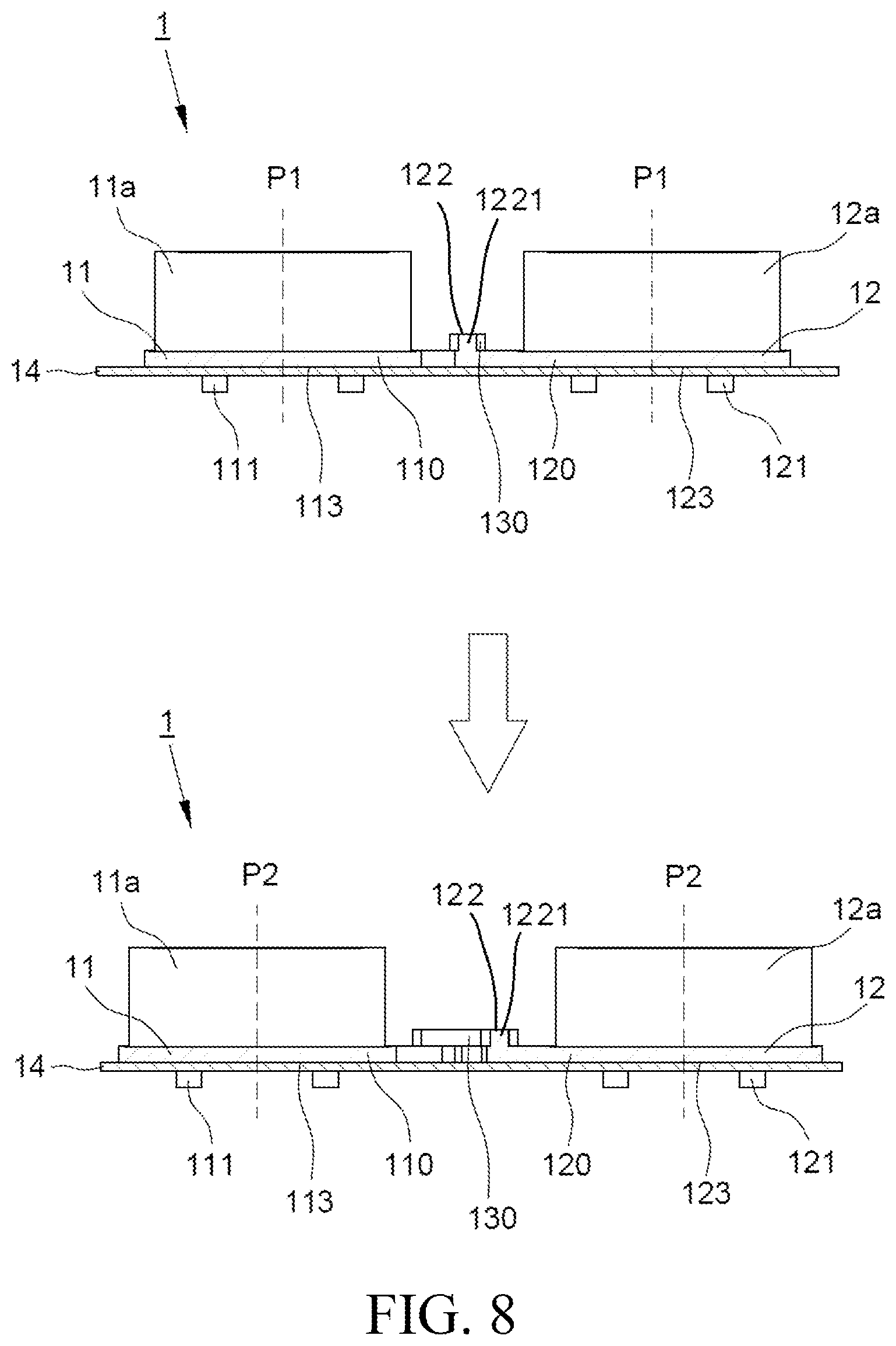 Patent US12504636 Figure 5 – Interpupillary distance adjustment module and head mounted electronic device