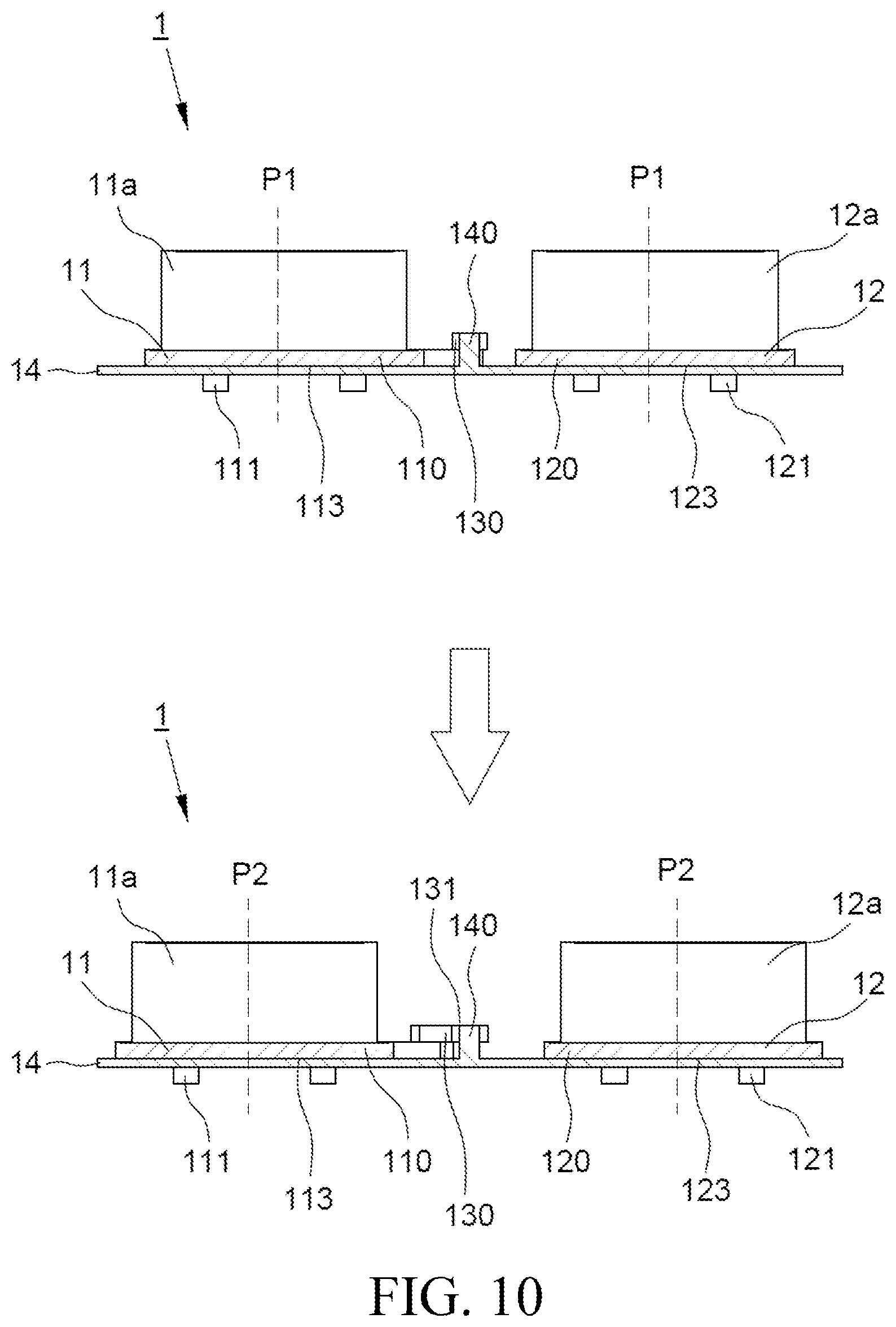 Patent US12504636 Figure 7 – Interpupillary distance adjustment module and head mounted electronic device