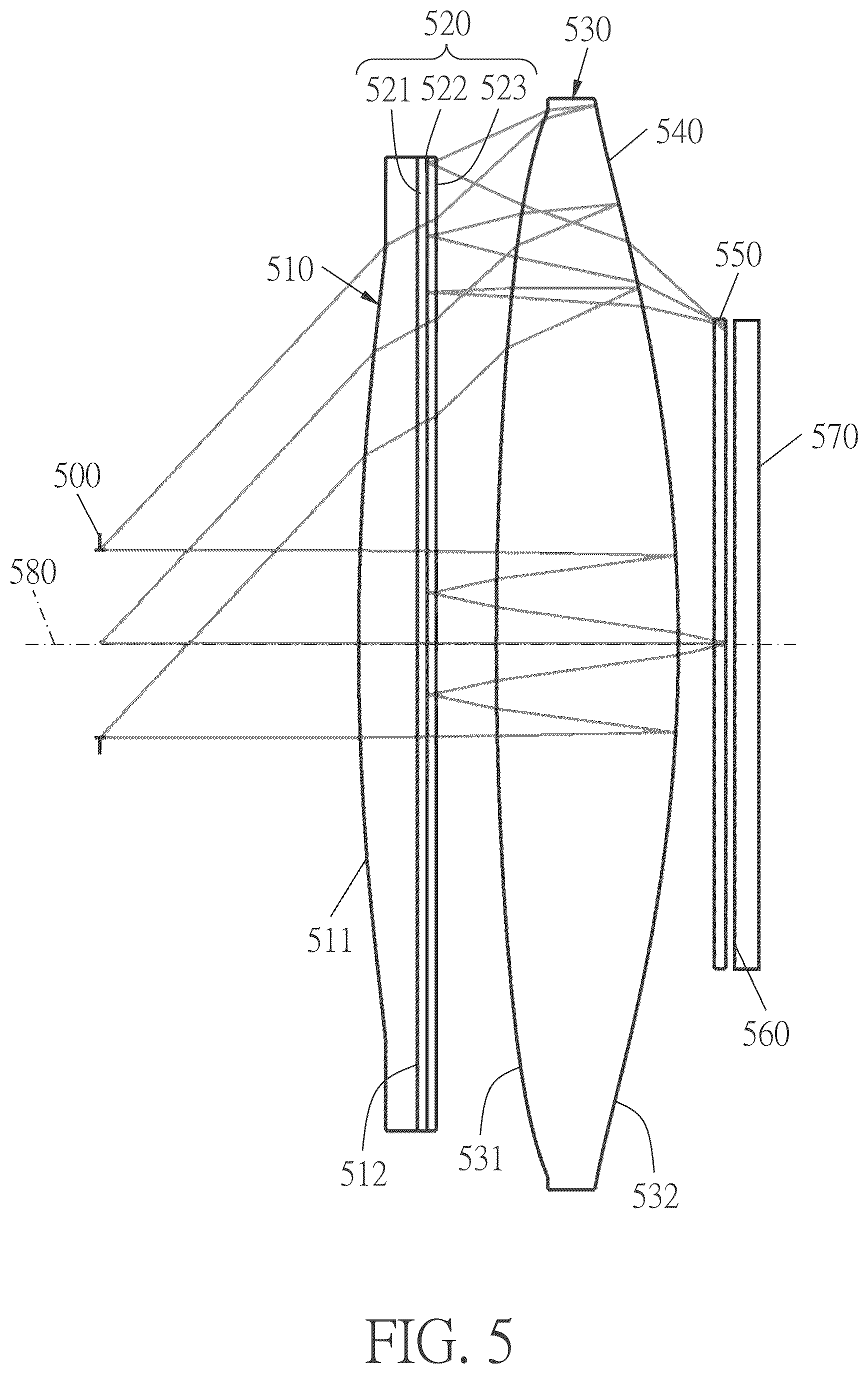 Patent US12504641 Figure 6 – Optical lens assembly and head-mounted electronic device