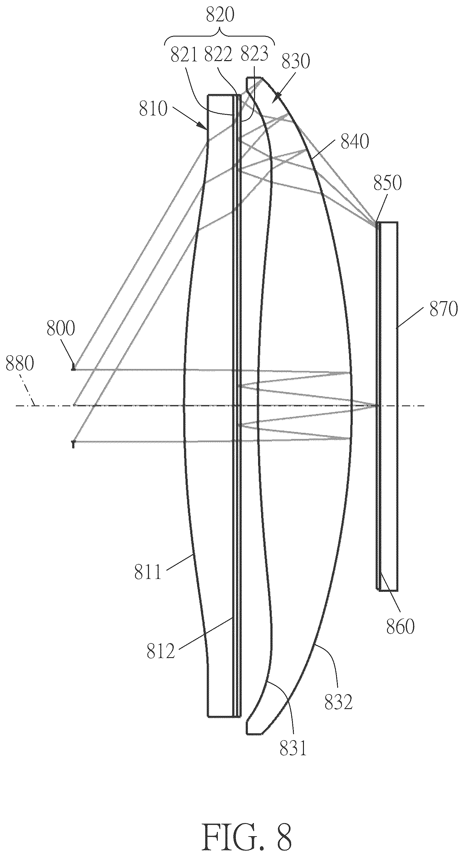 Patent US12504641 Figure 9 – Optical lens assembly and head-mounted electronic device