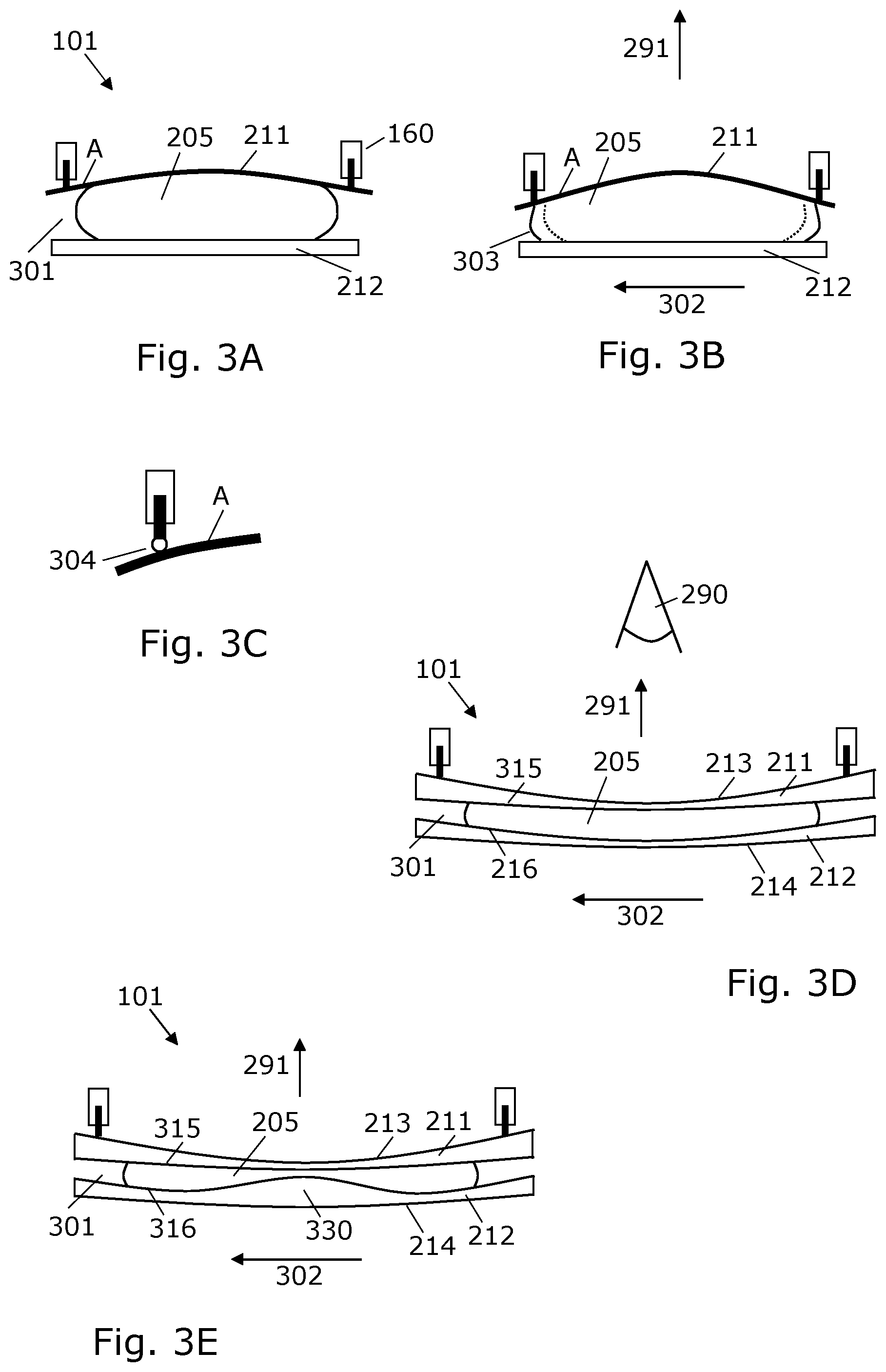 Patent US12504649 Figure 3 – Spectacles with sandwiched polymer structure