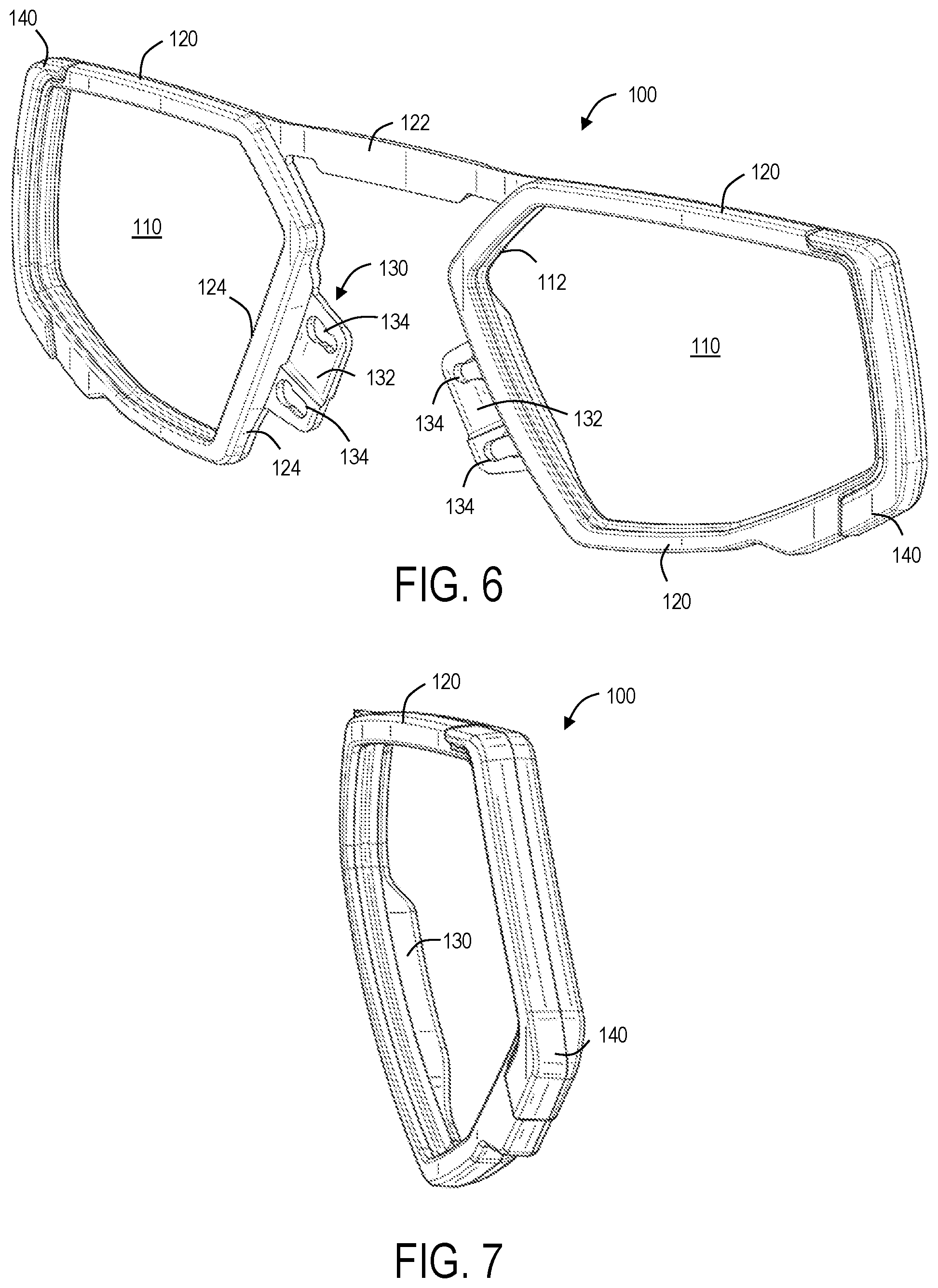 Patent US12504650 Figure 6 – Prescription lens insert for eyewear