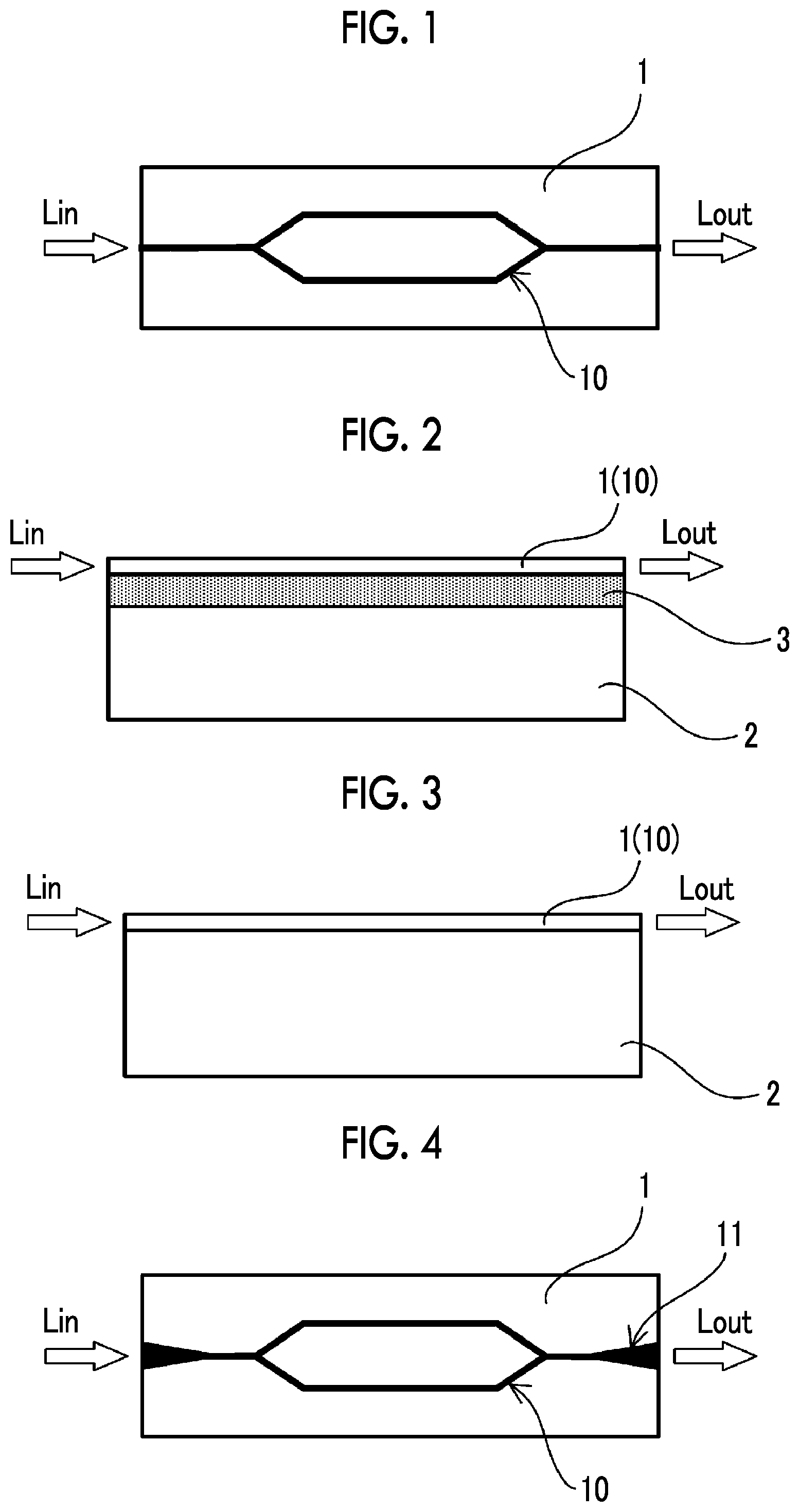 Patent US12504655 — Optical waveguide element, and optical modulation device and optical transmission apparatus that use same — Figure 1