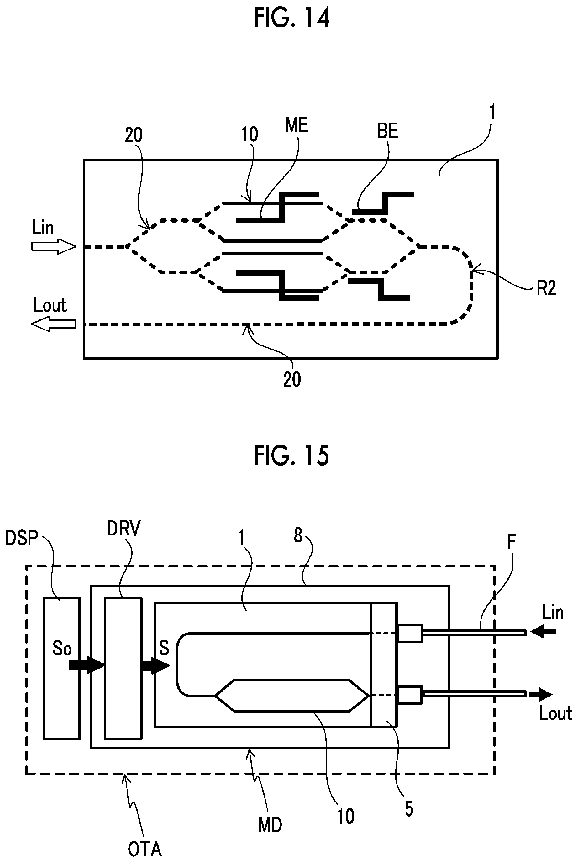 Patent US12504655 Figure 5 – Optical waveguide element, and optical modulation device and optical transmission apparatus that use same
