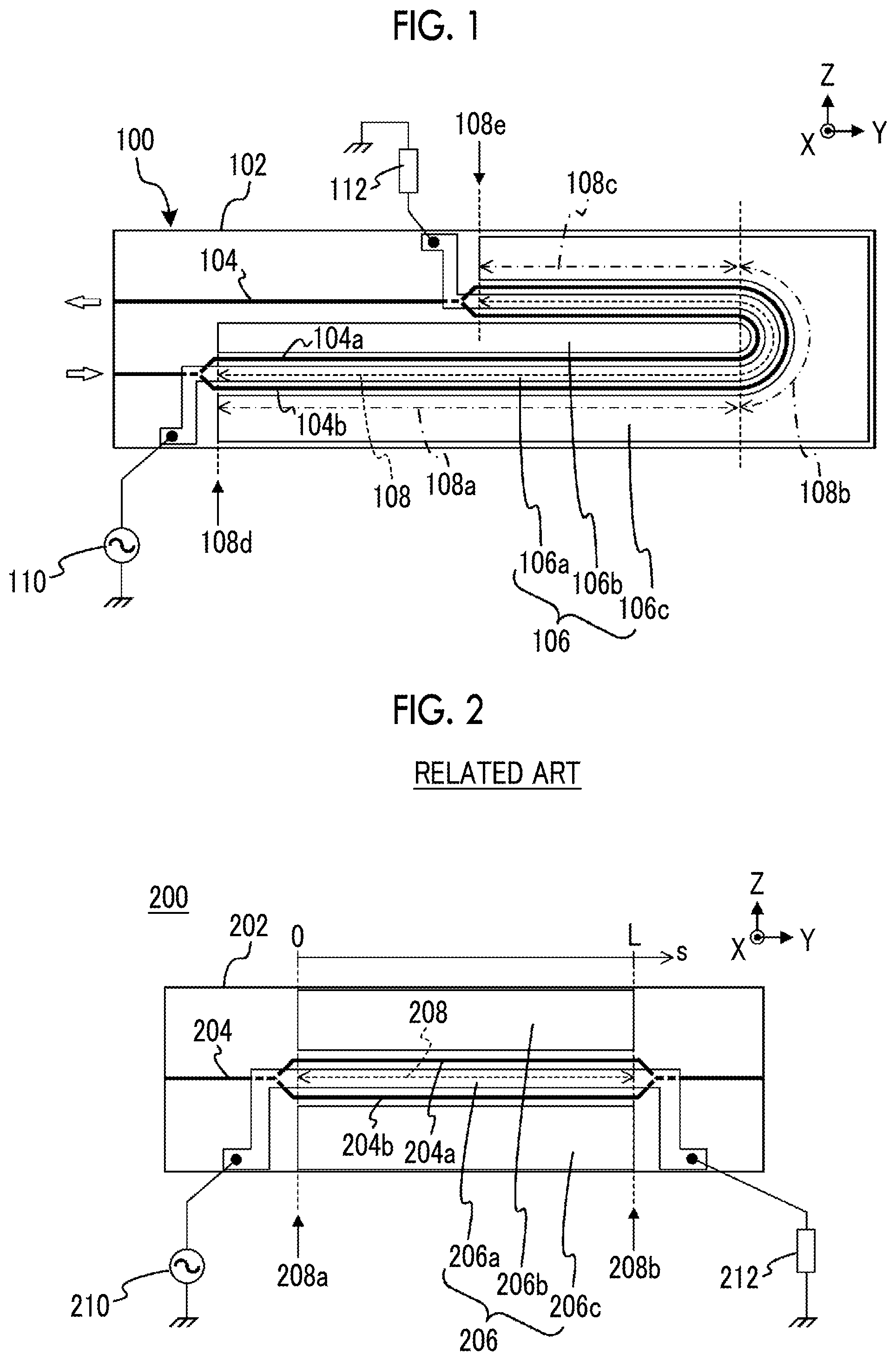 Patent US12504656 — Optical waveguide element, optical waveguide device, and optical transmission apparatus — Figure 1