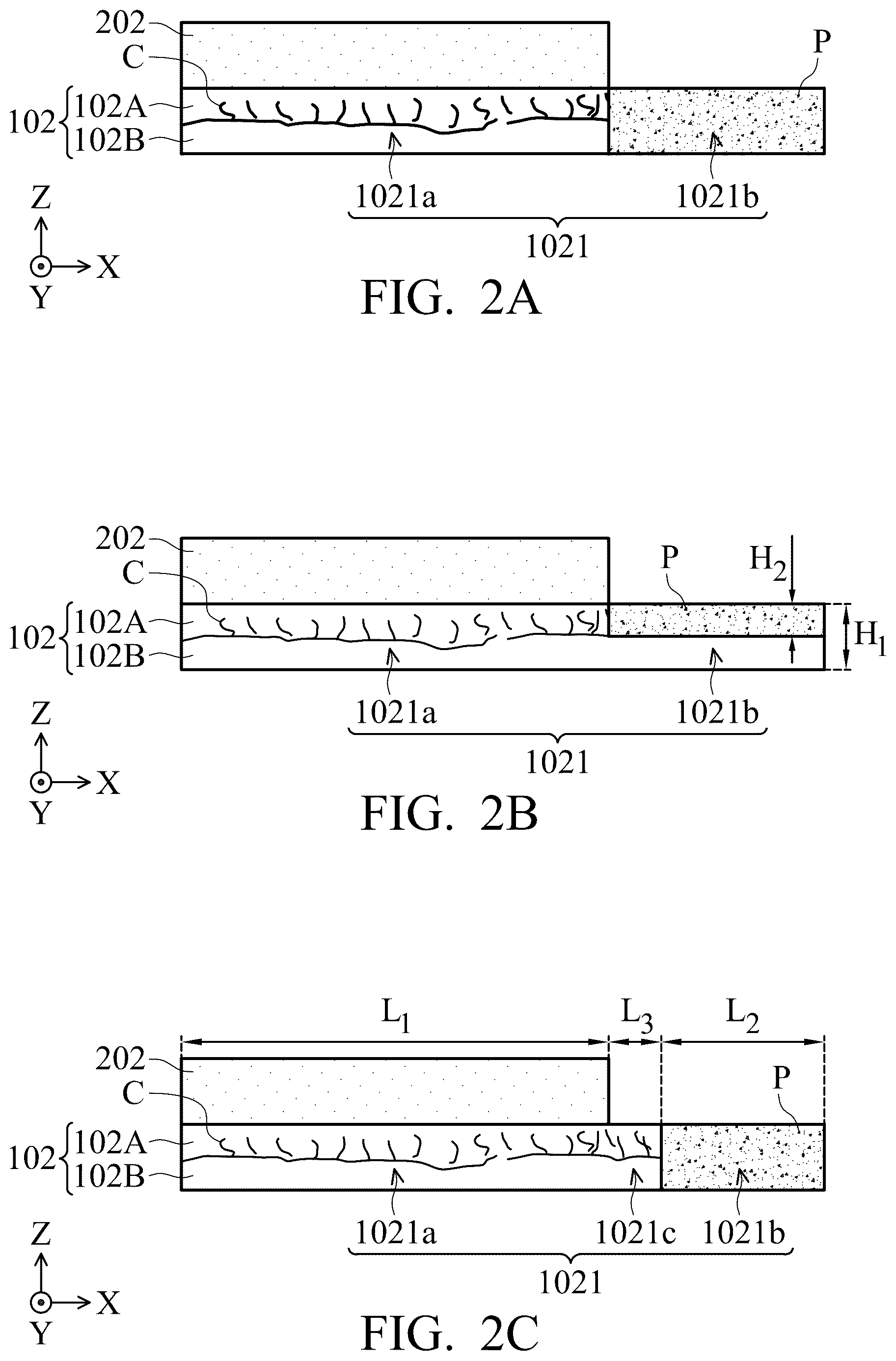 Patent US12504657 Figure 2 – Electronic device with a side surface having both grinded and ungrinded portions