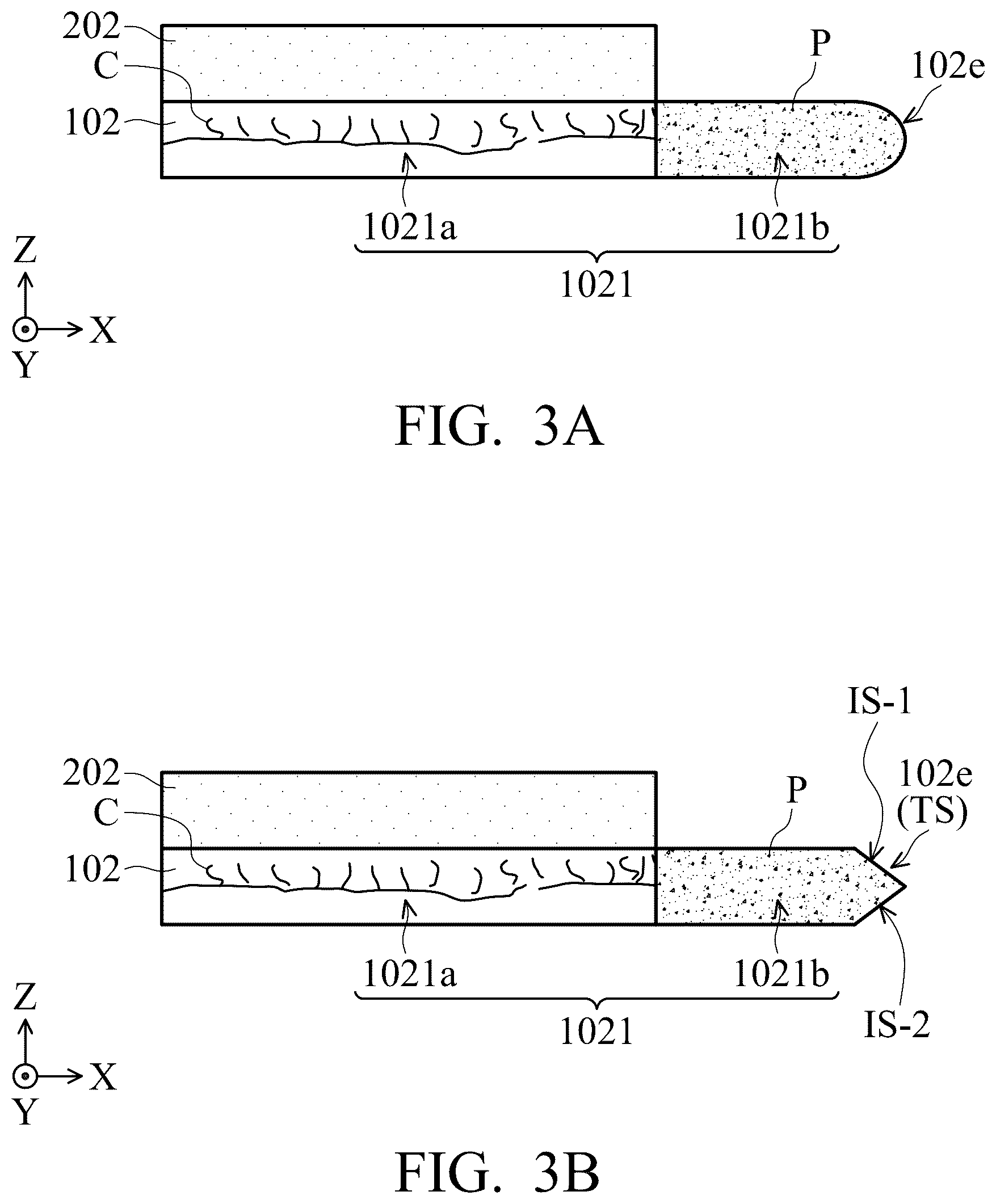Patent US12504657 Figure 3 – Electronic device with a side surface having both grinded and ungrinded portions