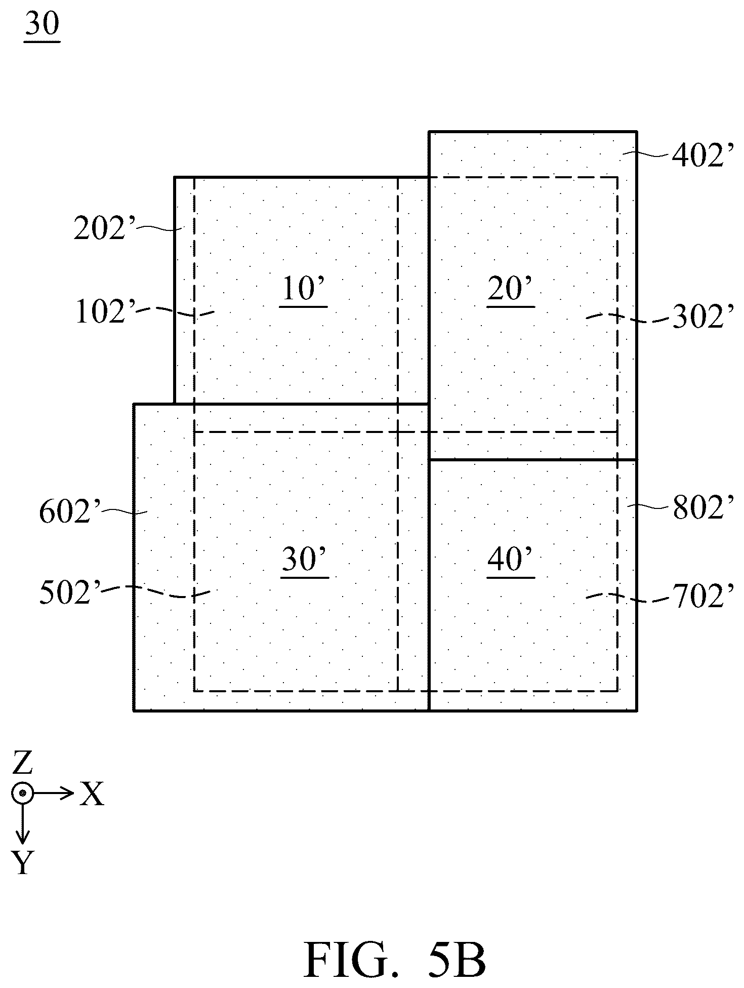 Patent US12504657 Figure 7 – Electronic device with a side surface having both grinded and ungrinded portions