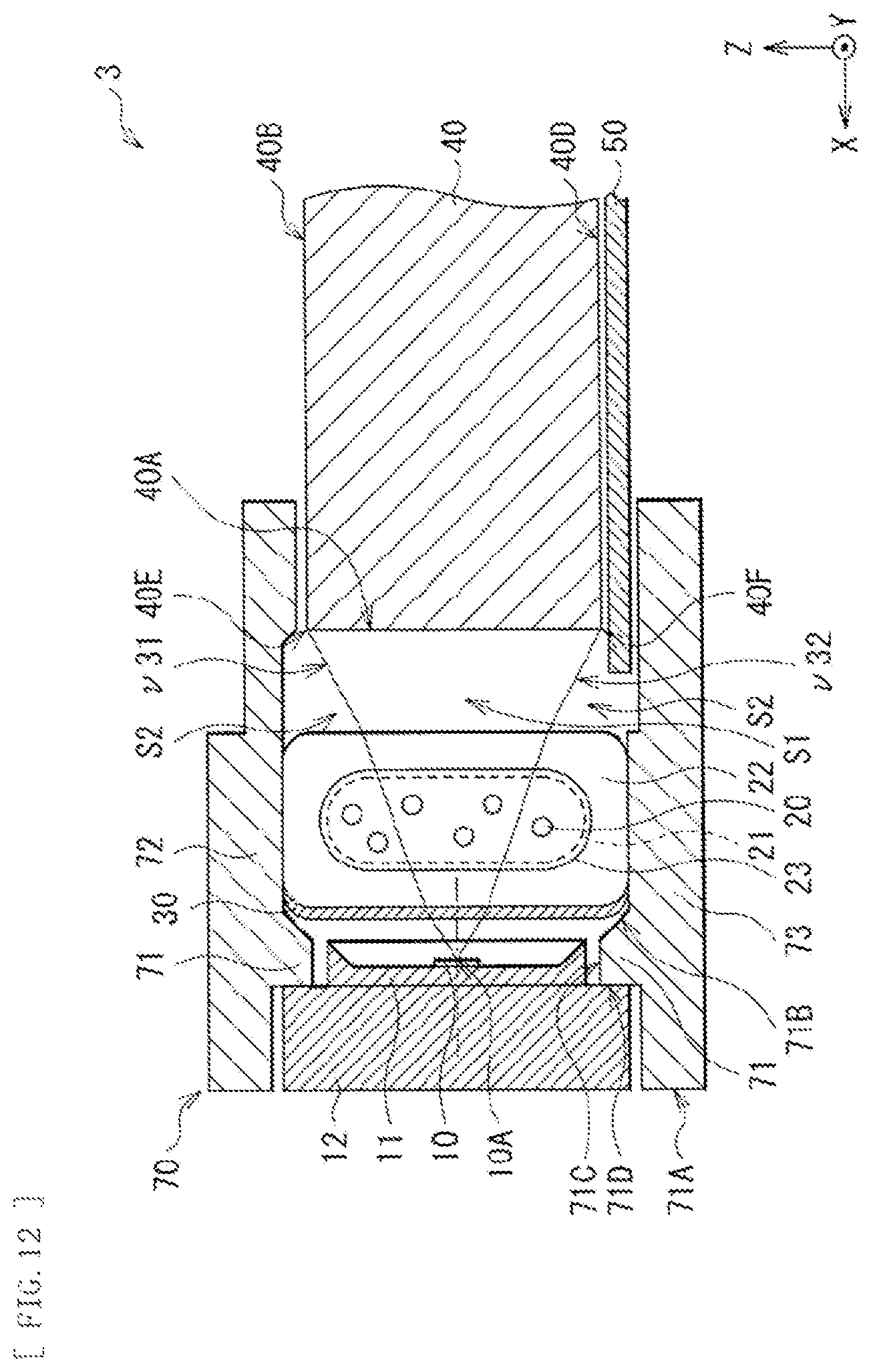Patent US12504660 Figure 8 – Illumination device and display device