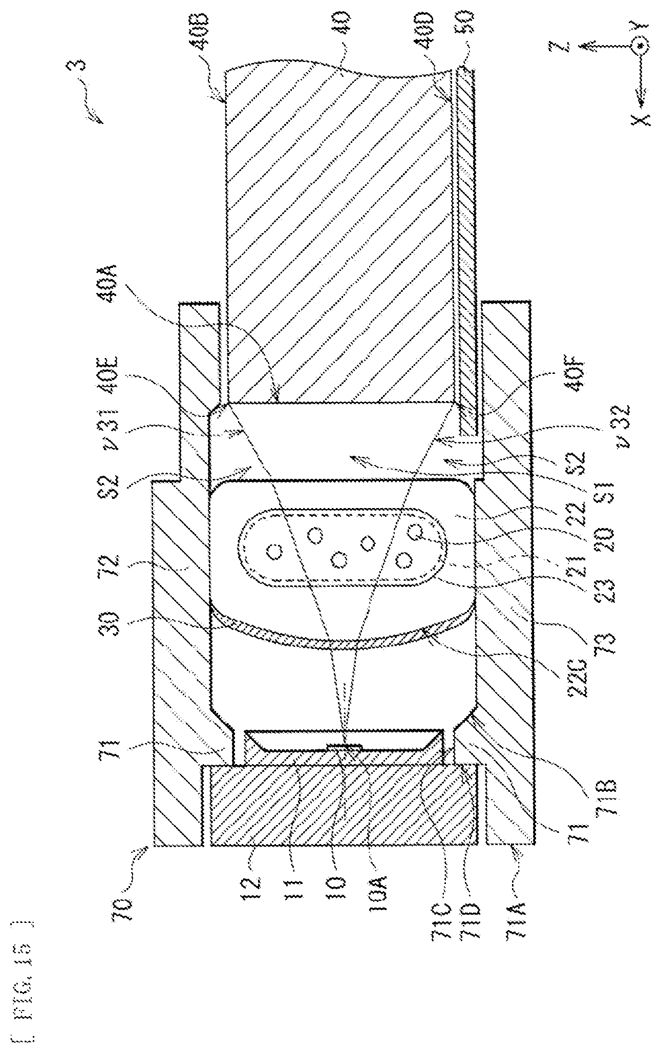 Patent US12504660 Figure 11 – Illumination device and display device