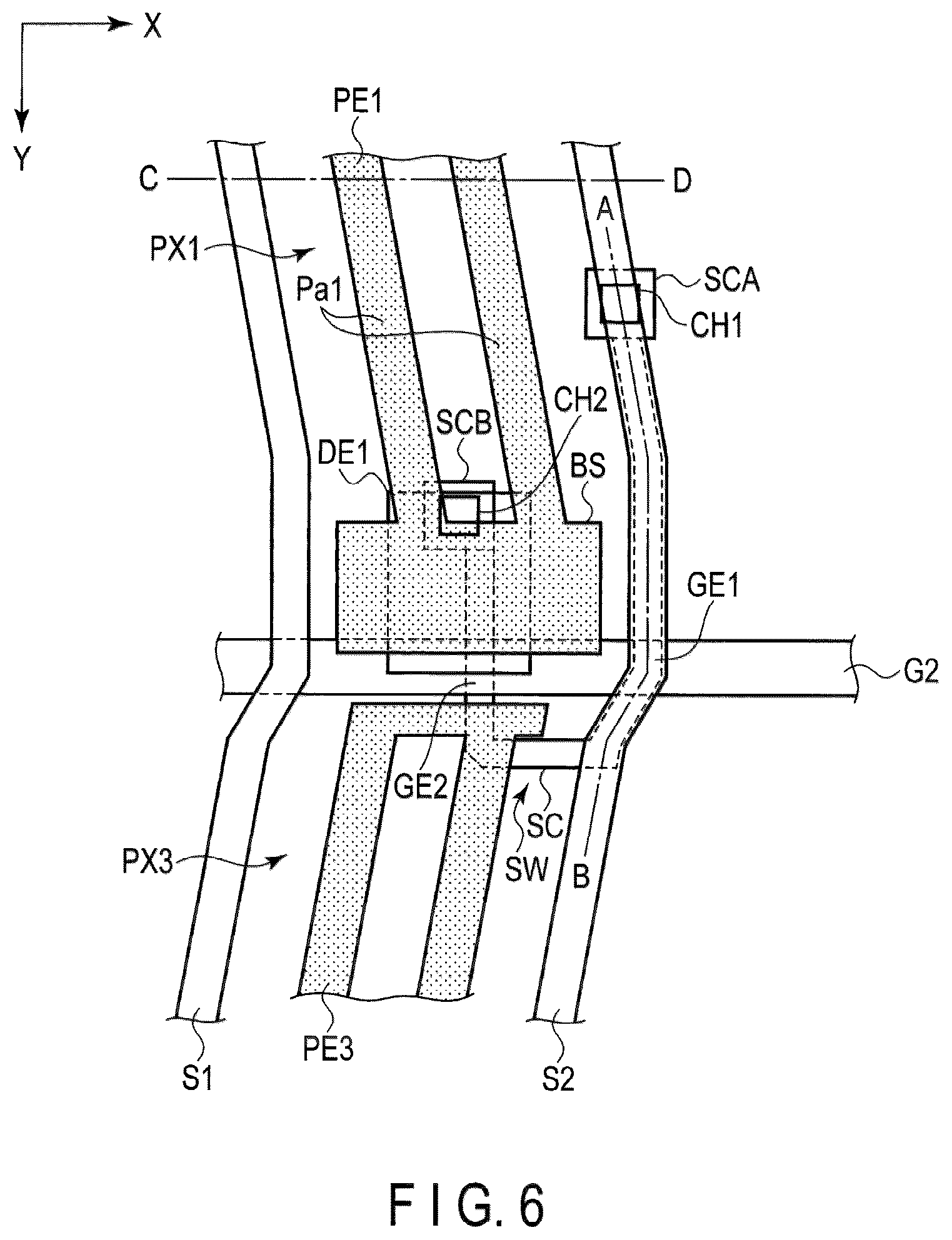 Patent US12504662 Figure 6 – Display device